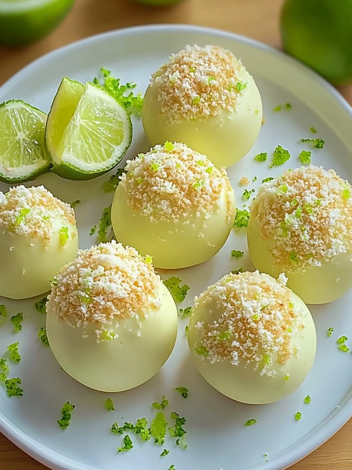 Key Lime Truffle Indulgence: No-Bake Citrus Delight 2 Key Lime Truffle Indulgence