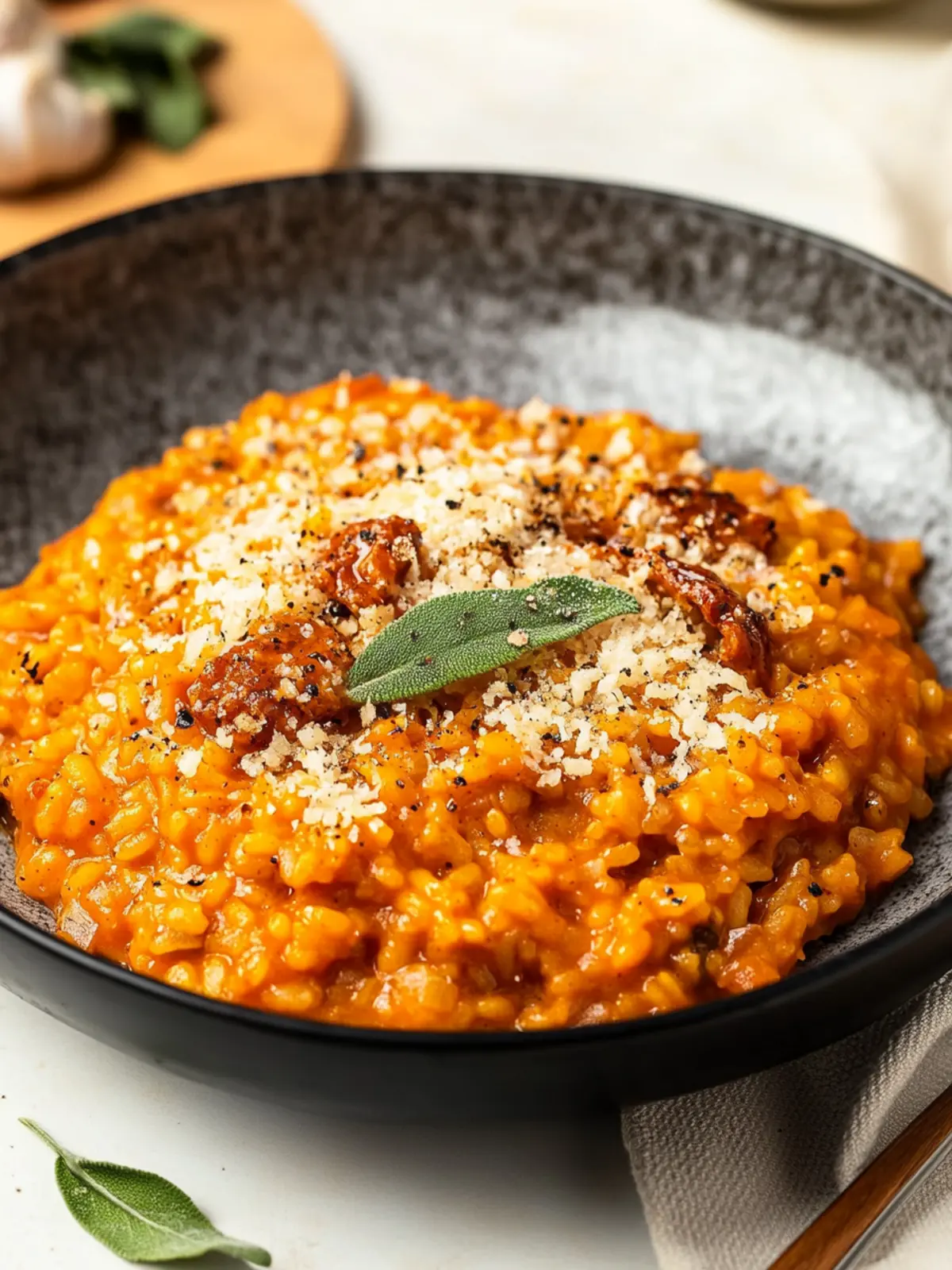 Creamy Pumpkin Gochujang Risotto for a Cozy Dinner Delight 4 Creamy Pumpkin Gochujang Risotto