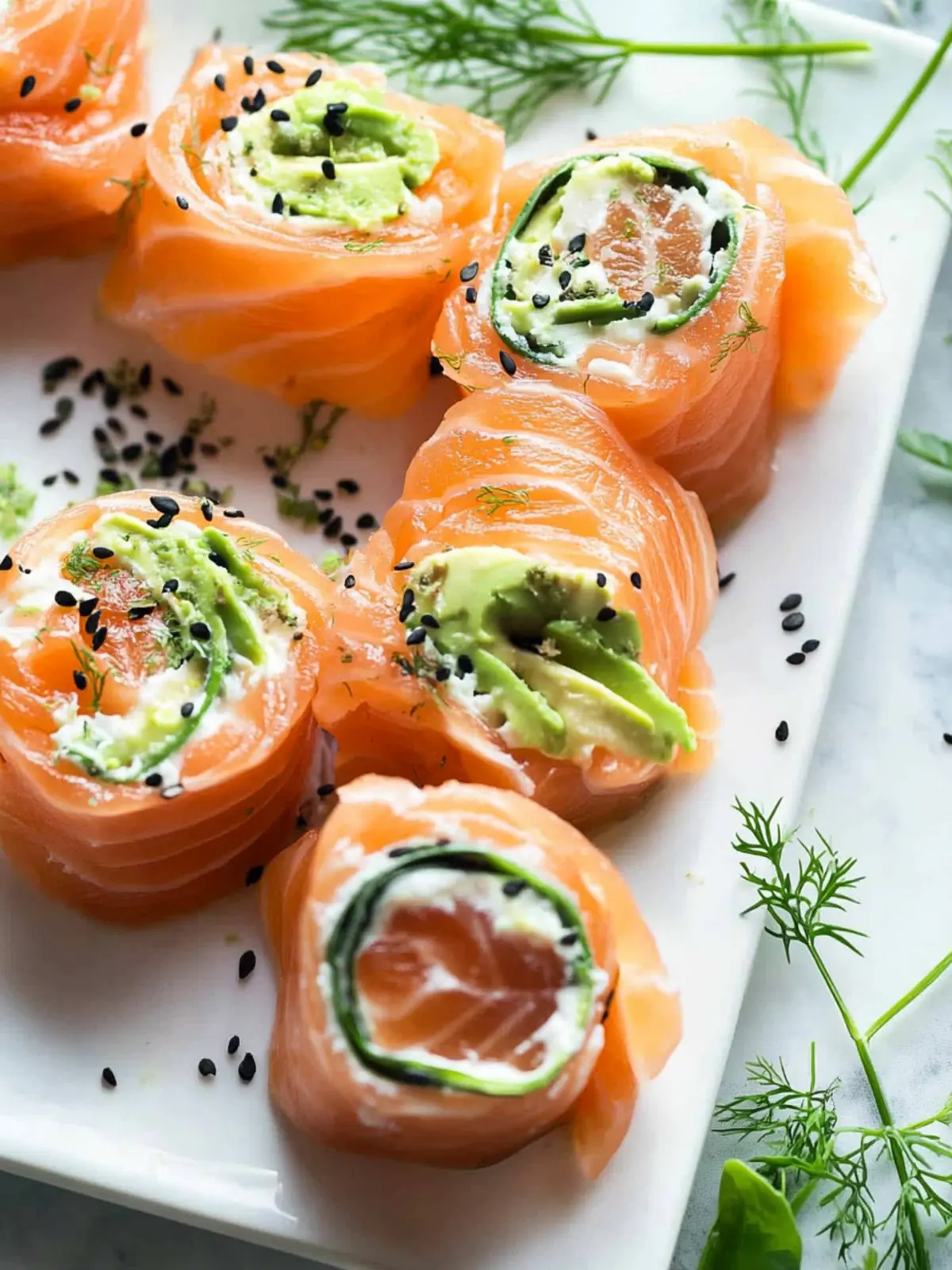 Delicious Smoked Salmon Roll Ups for Guilt-Free Snacking 2 Smoked Salmon Roll Ups