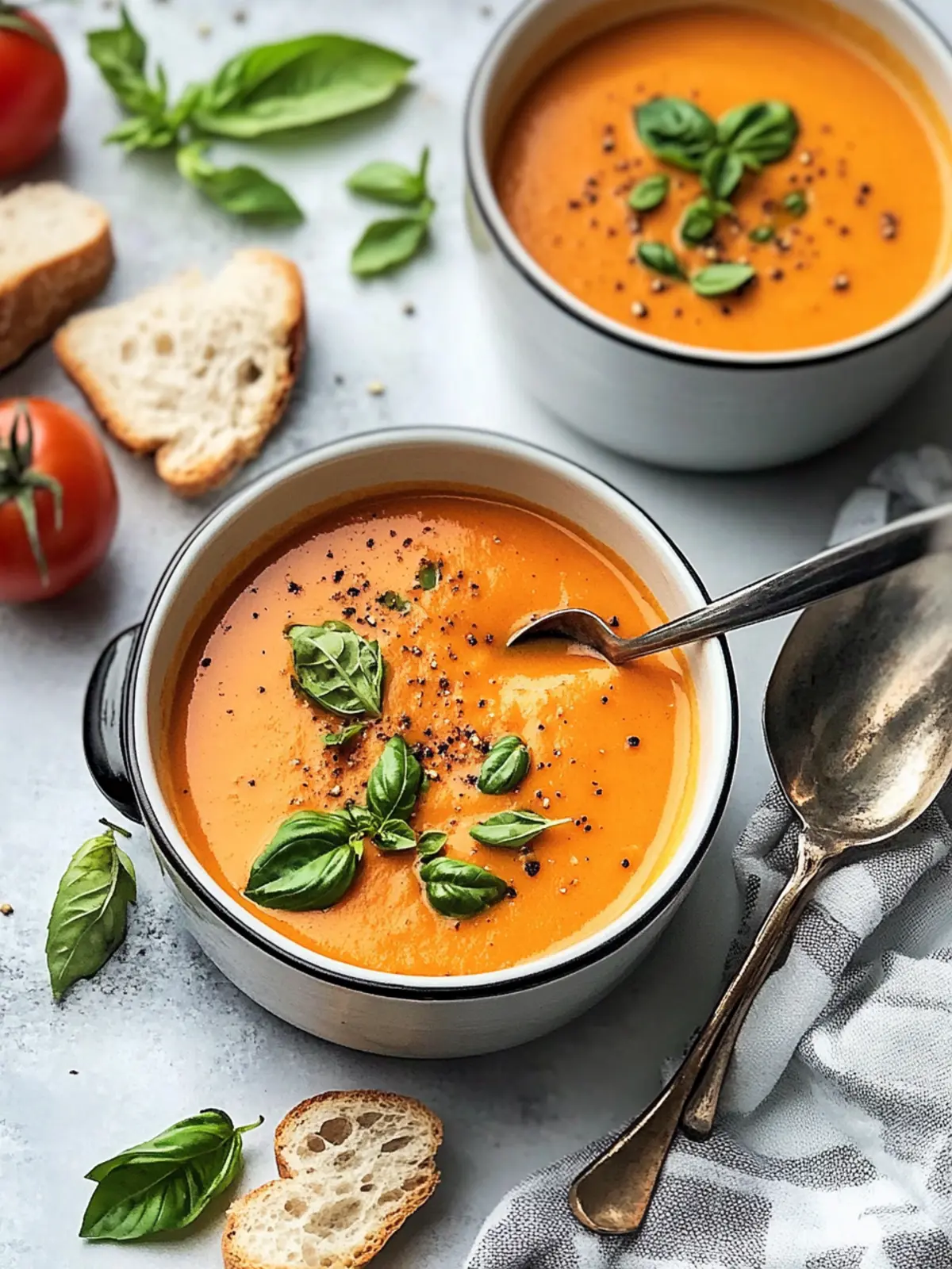 Homemade Creamy Tomato Soup is Cozy Comfort in a Bowl 2 Homemade Creamy Tomato Soup