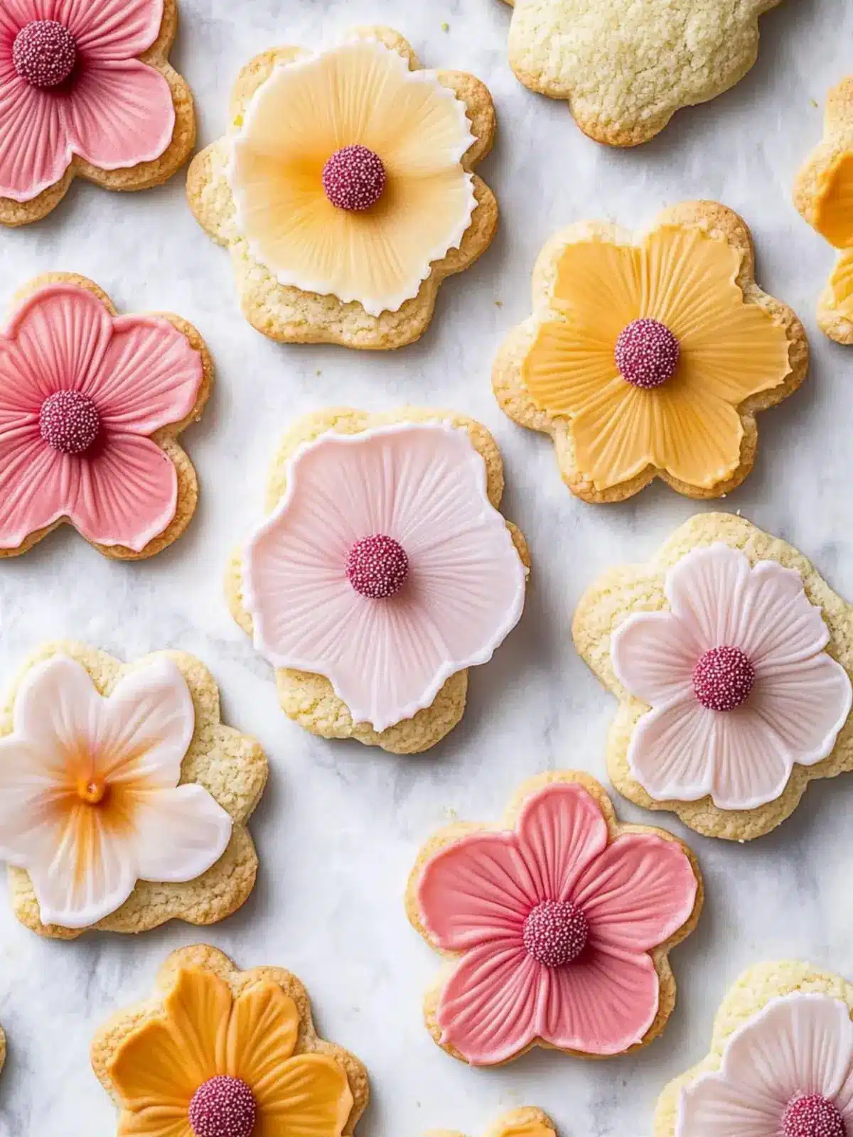 Delicious Flower Sandwich Biscuits for a Sweet Summer Treat 4 Flower Sandwich Biscuits