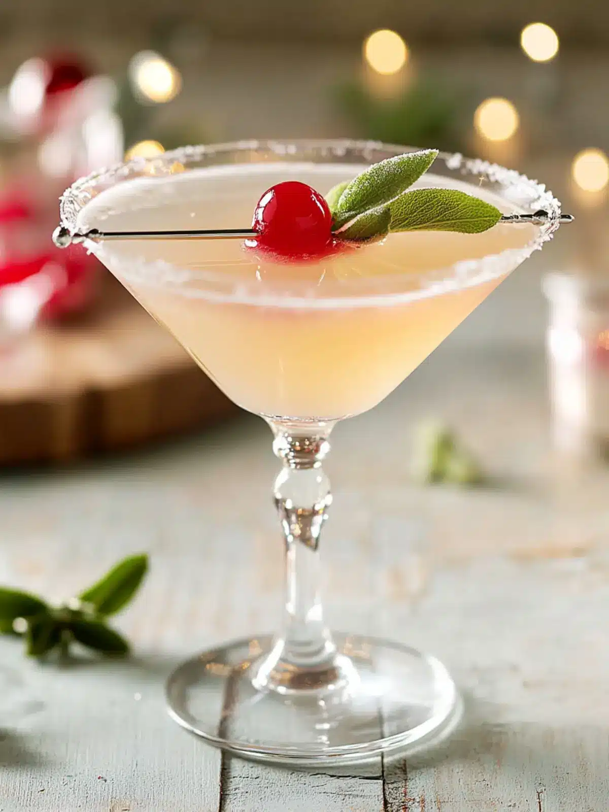 Festive Mistletoe Martini Recipe to Delight Your Holidays 3 Mistletoe Martini