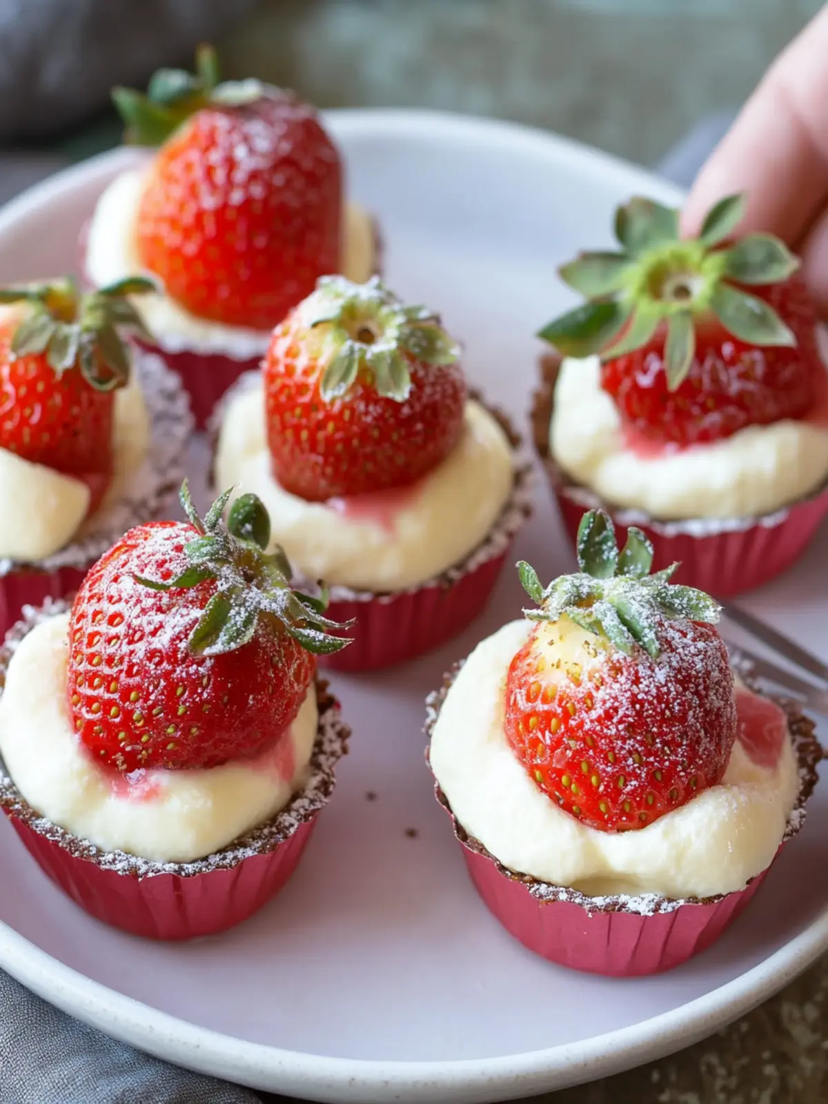 No-Bake Fudge Snow Balls: Your New Favorite Holiday Treat 3 gluten-free-no-bake-cheesecake-stuffed-strawberries-