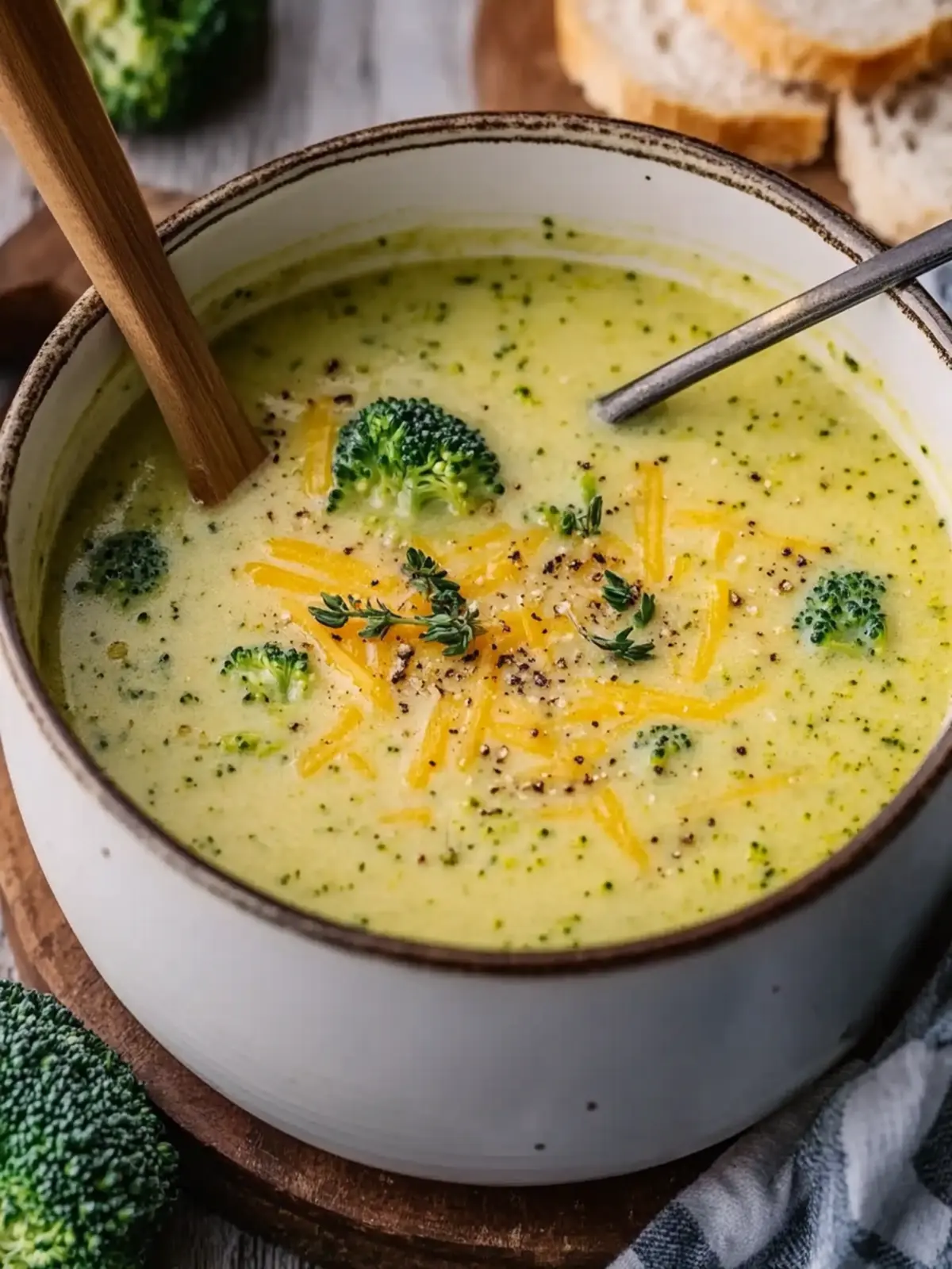Creamy Broccoli Cheddar Soup Recipe You'll Love at Home 4 Broccoli Cheddar Soup