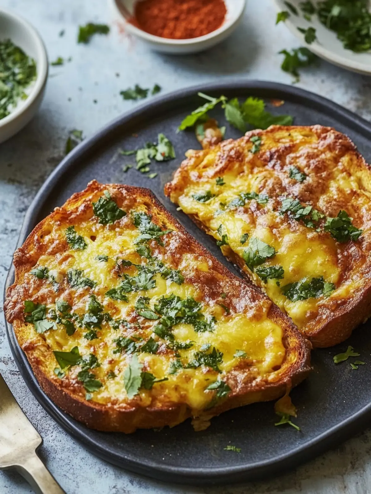Savory Cheesy Bombay Toast: Your New Breakfast Crush 2 Cheesy Bombay Toast