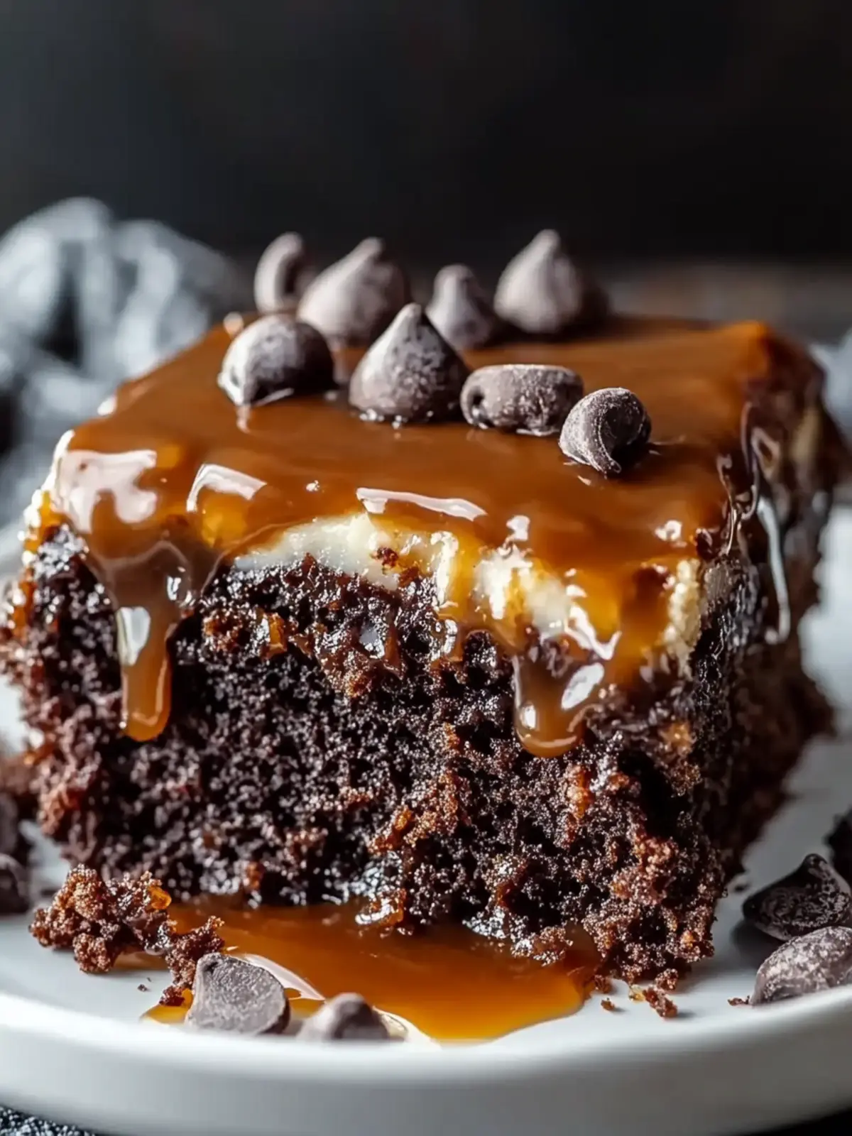 Irresistible Chocolate Caramel Dump Cake You Can t Resist 4 Chocolate Caramel Dump Cake