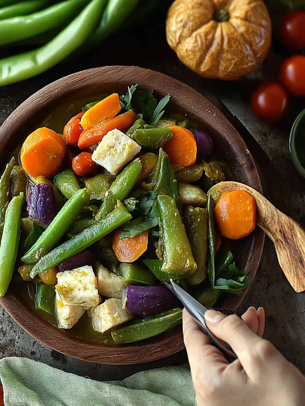 Savory Pinakbet: A Colorful Filipino Vegetable Delight 3 Pinakbet