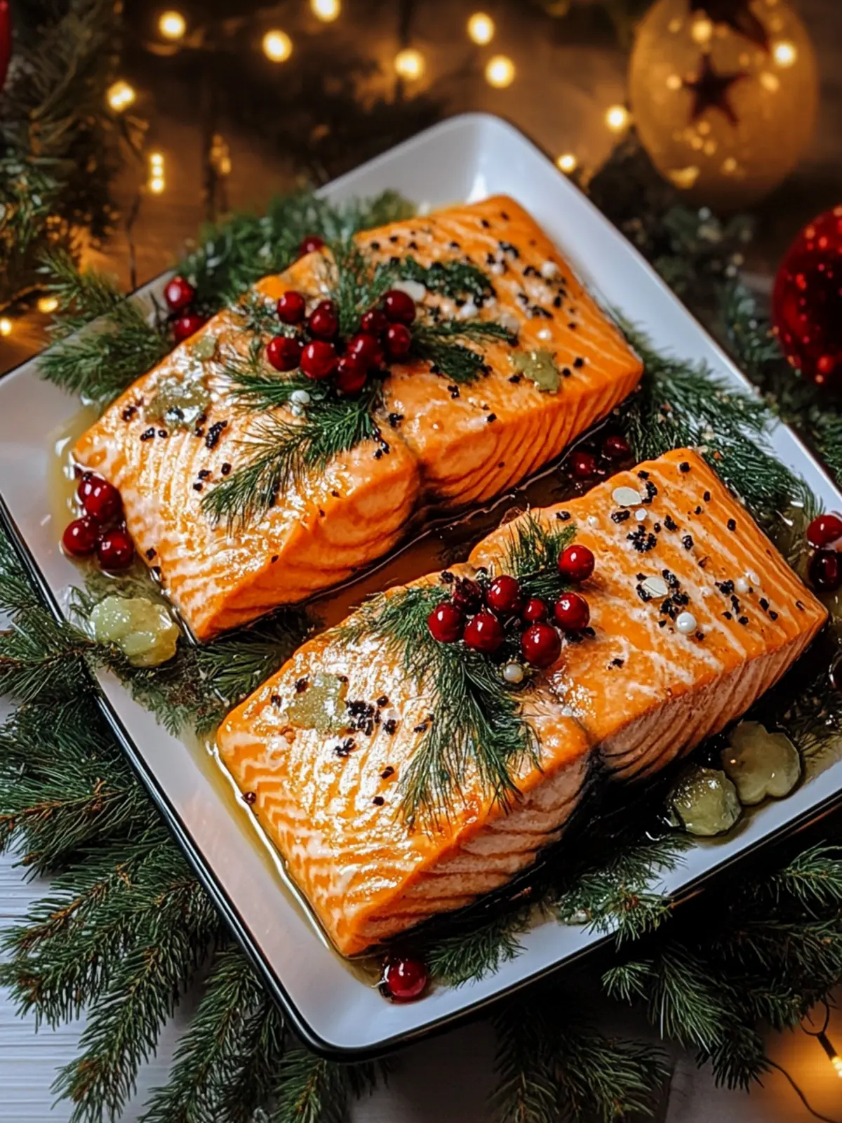 Deliciously Festive Christmas Salmon with Citrus Herbs 2 Christmas Salmon