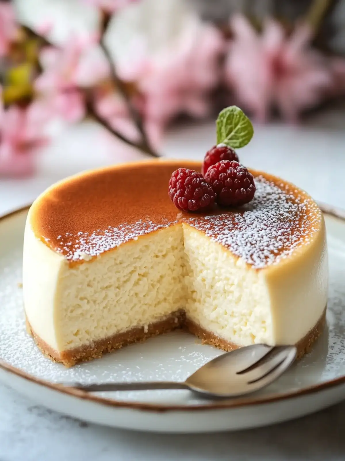 Fluffy Japanese Cheesecake: Your New Favorite Effortless Dessert 4 Fluffy Japanese Cheesecake