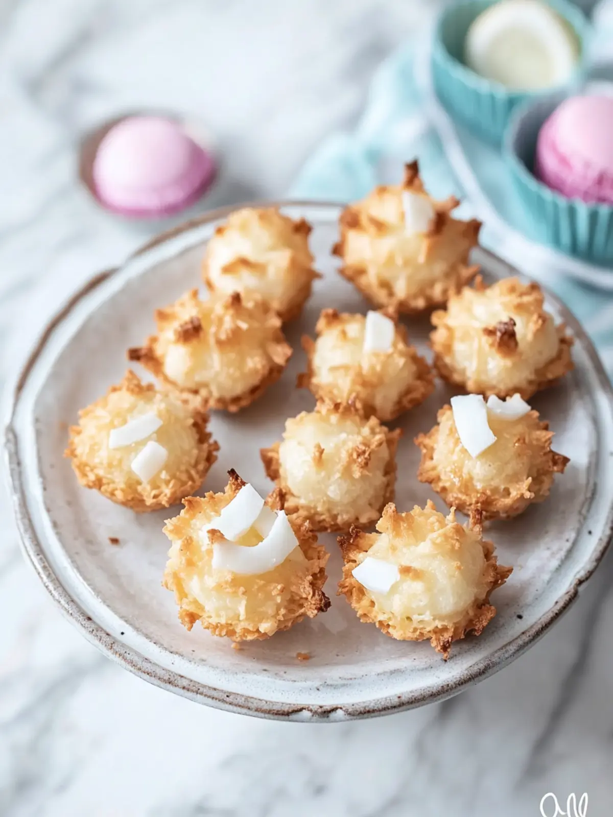 Coconut Macaroon Nests: An Easy Springtime Sweet Delight 2 Coconut Macaroon Nests