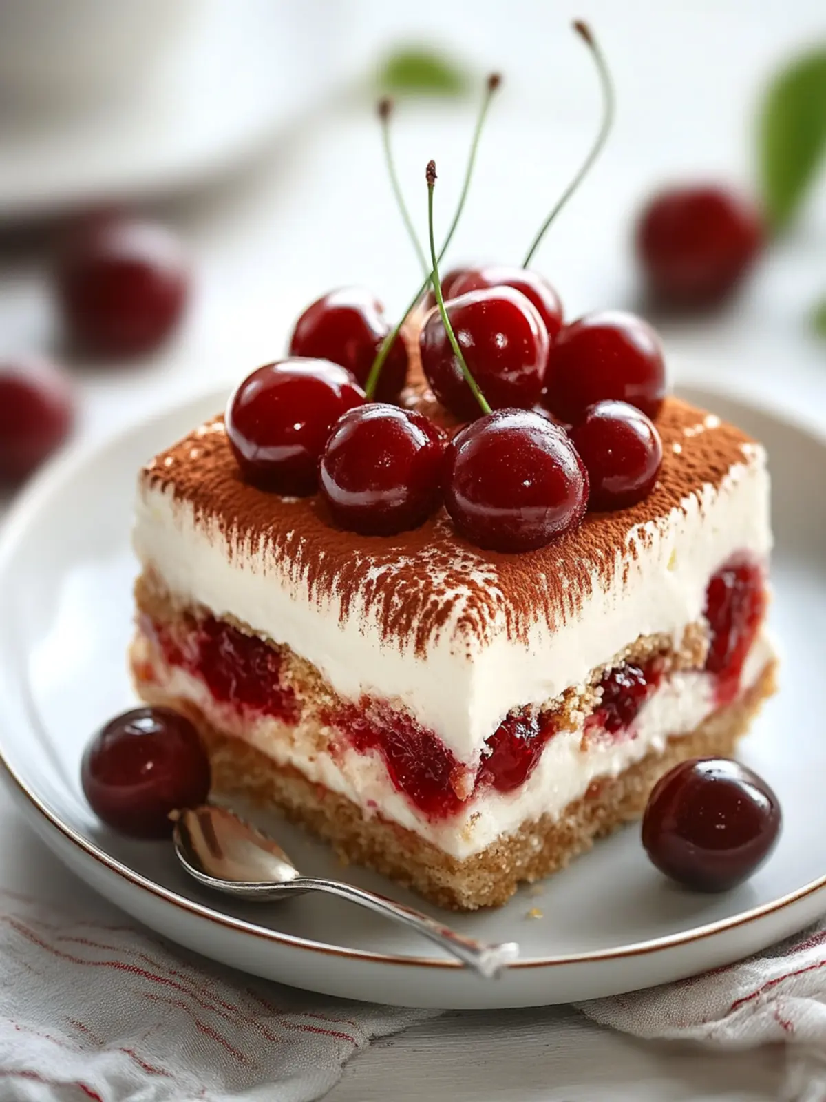 Cherry Amaretto Tiramisu: Your New Favorite Dessert Delight 3 Cherry Amaretto Tiramisu