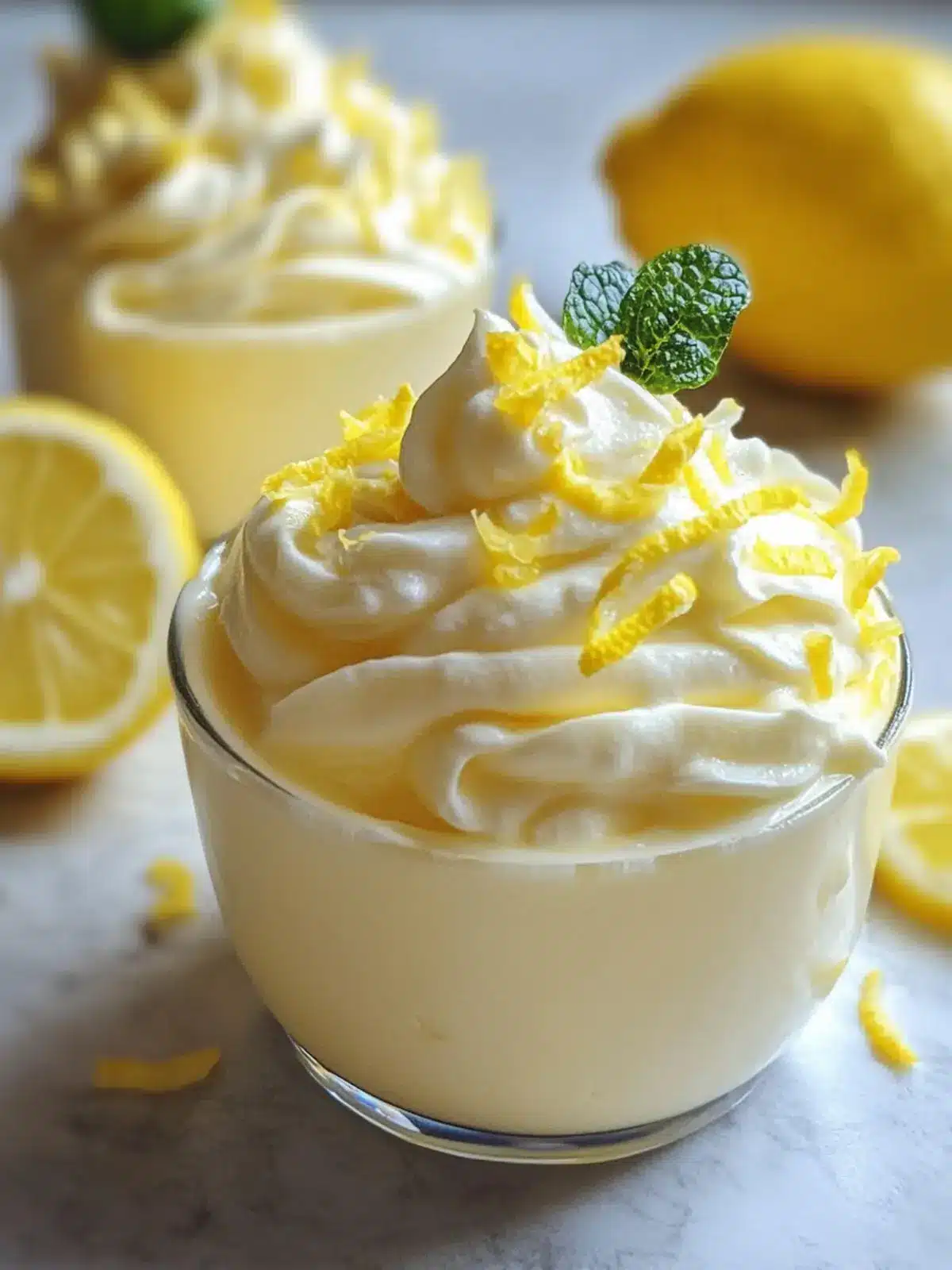 Whip Up a Refreshing Fresh Lemon Mousse for Sweet Bliss 3 Fresh Lemon Mousse
