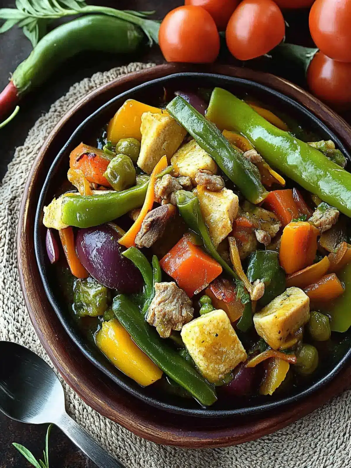 Savory Pinakbet: A Colorful Filipino Vegetable Delight 2 Pinakbet