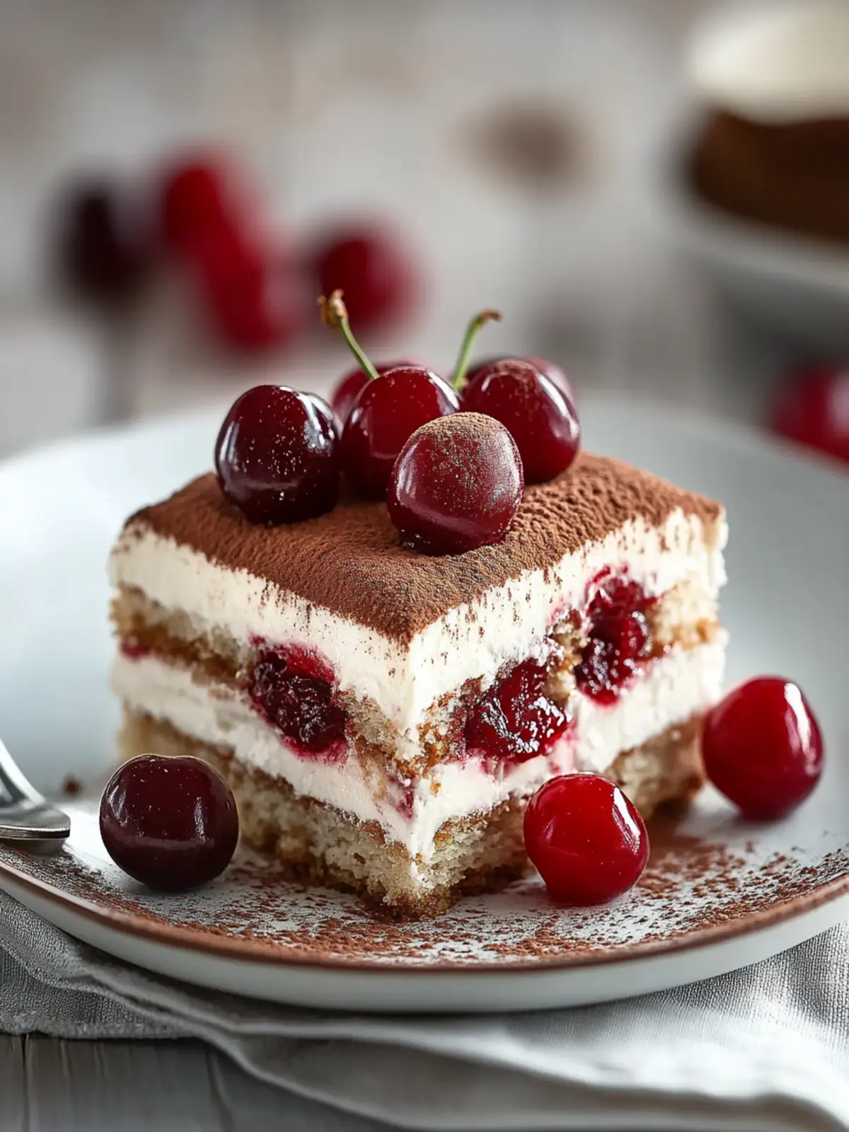 Cherry Amaretto Tiramisu: Your New Favorite Dessert Delight 2 Cherry Amaretto Tiramisu