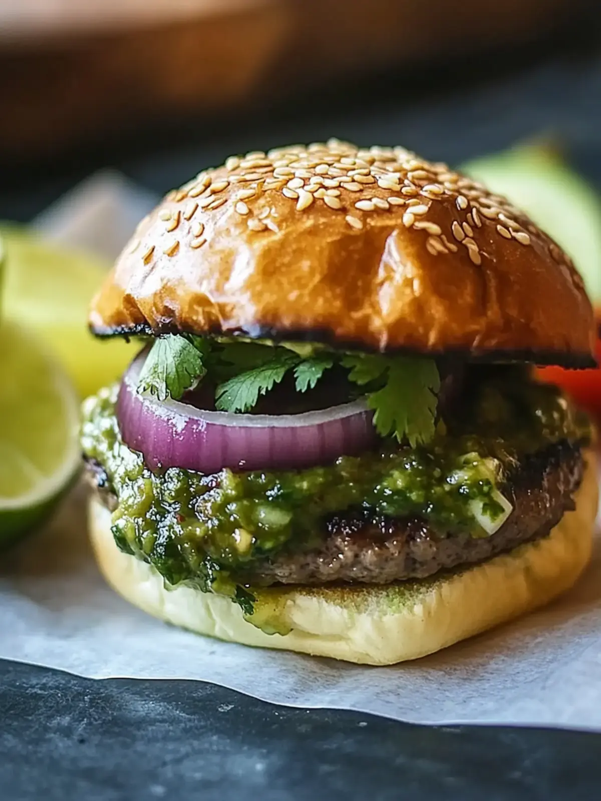 Salsa Verde Burgers: A Flavor-Packed Healthy Twist 3 Salsa Verde Burgers