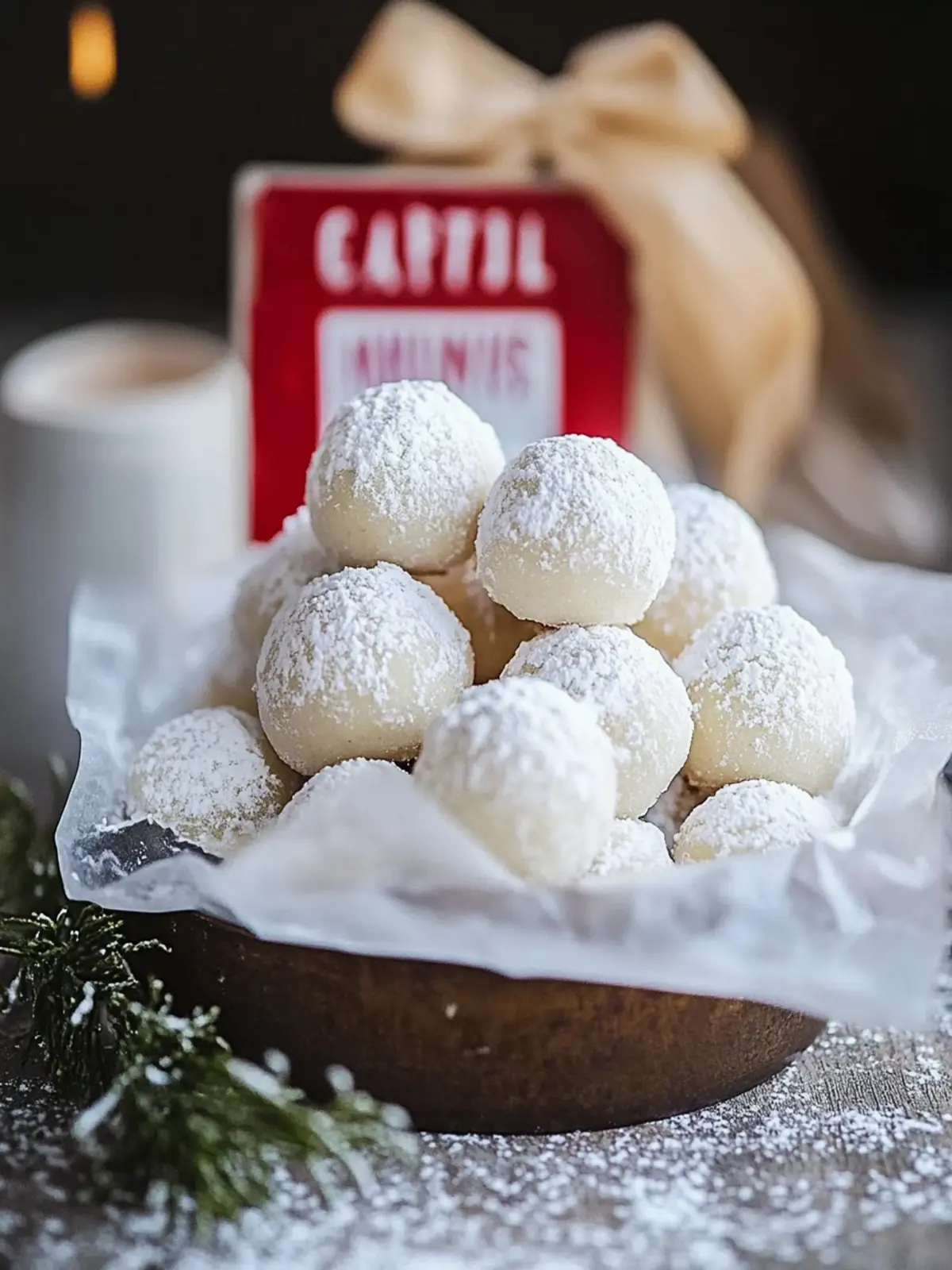 Delicious Almond Snowball Cookies for a Perfect Holiday Treat 2 Almond Snowball Cookies