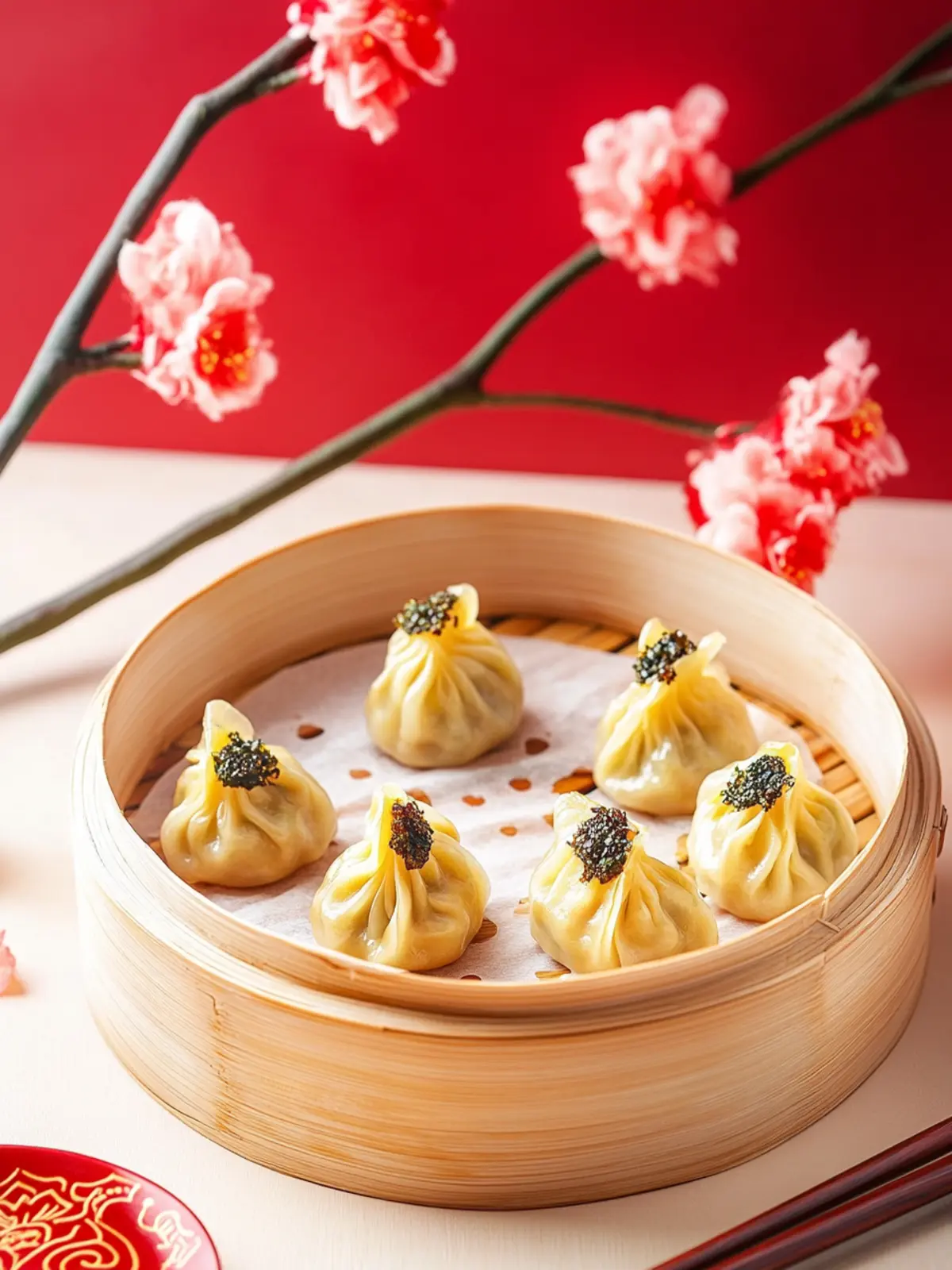 Delicious Money Bag Dumplings for a Prosperous Lunar New Year 2 Money Bag Dumplings - Lunar New Year