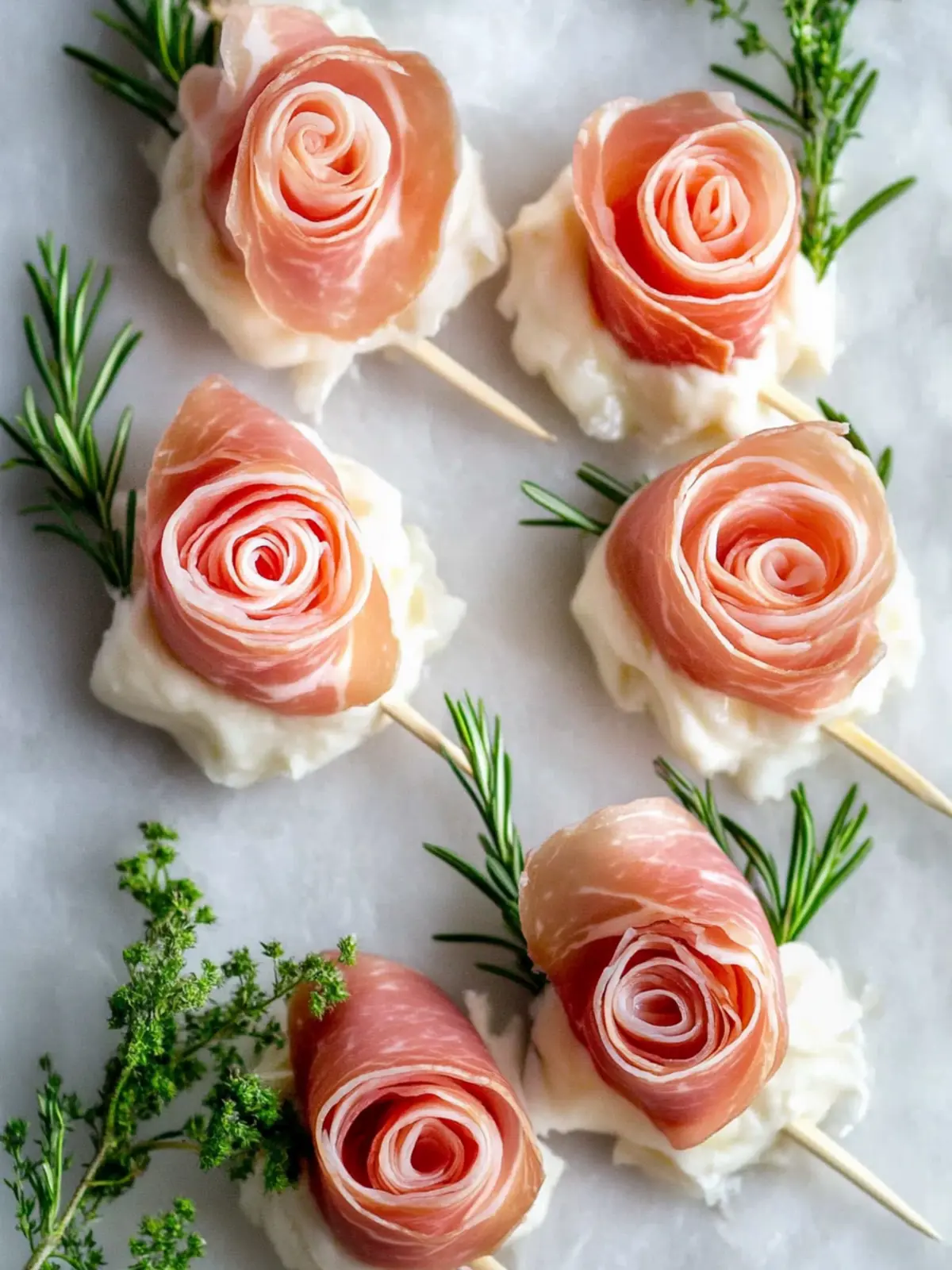 Pretty Prosciutto Rose Appetizers for Effortless Elegance 2 Pretty Prosciutto Rose Appetizers