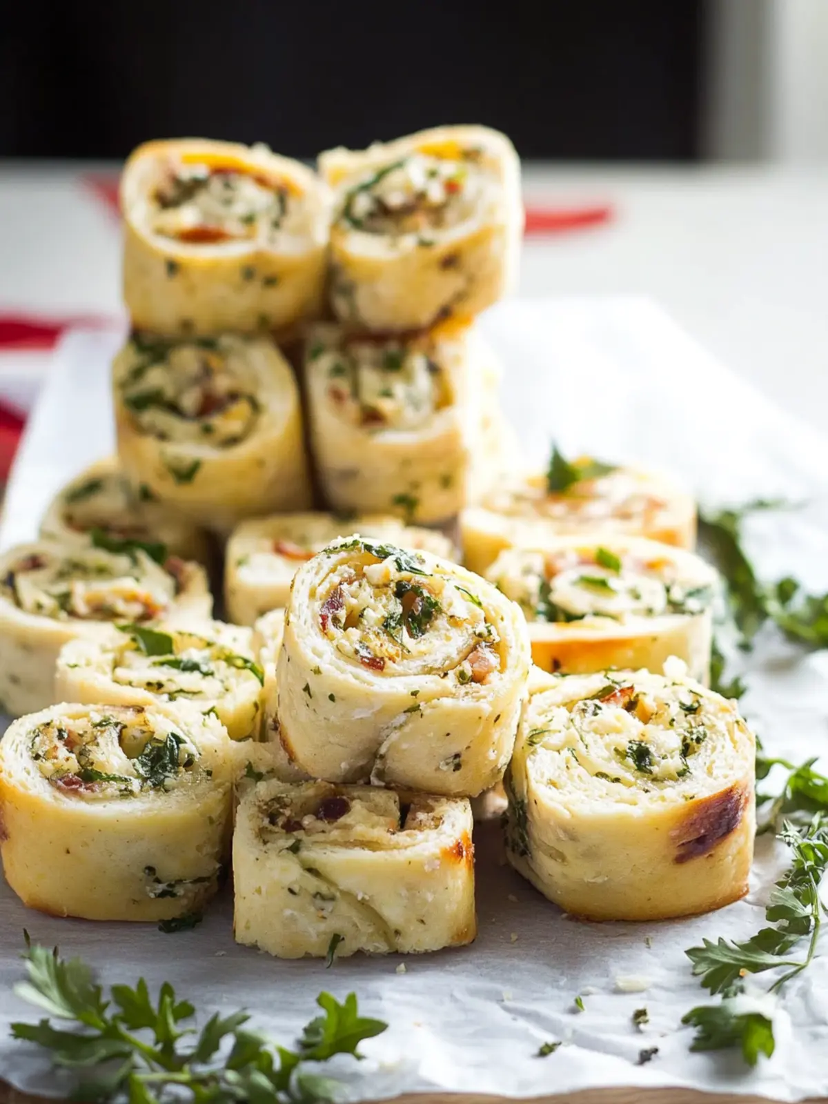 Italian Cream Cheese Pinwheels: Perfect Bite-Sized Party Treats 3 Italian Cream Cheese Pinwheels
