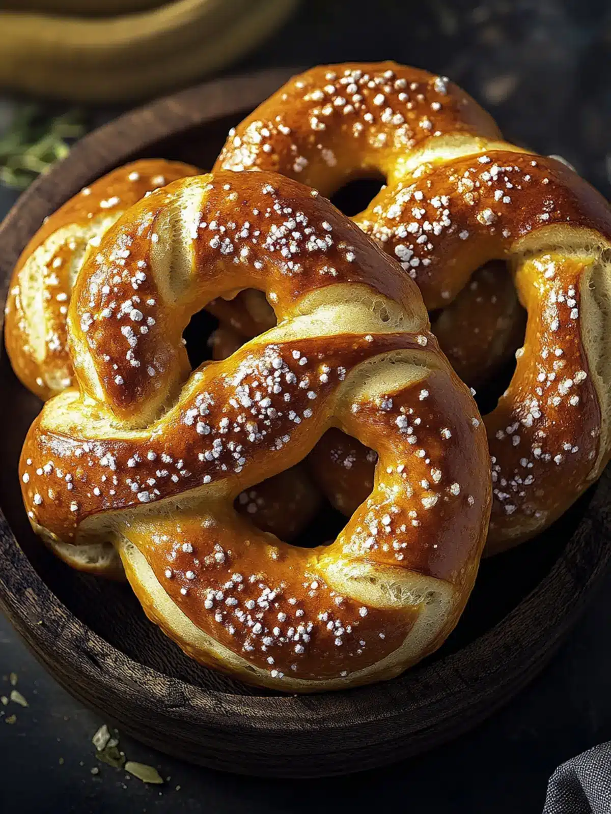 Soft Pretzels Made Easy: Chewy, Golden, and Irresistible 3 Soft Pretzels
