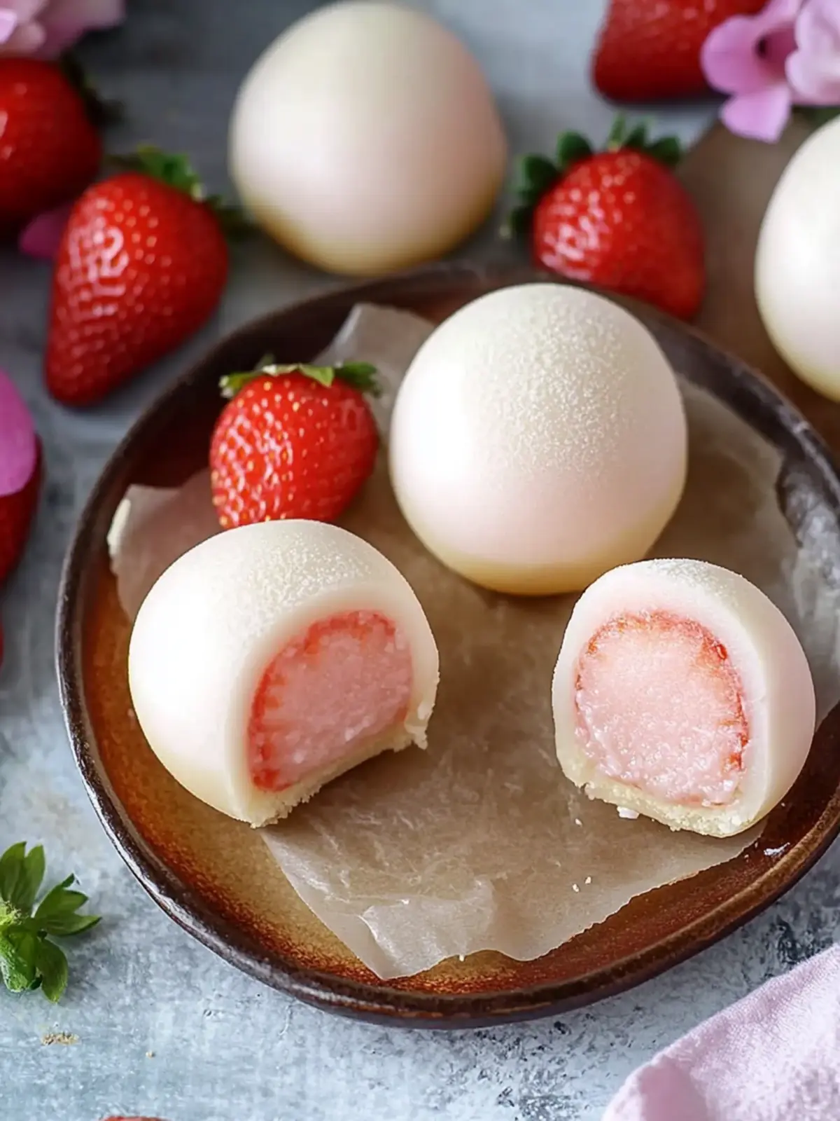 Strawberry Cheesecake Mochi: Delight in Every Chewy Bite 2 Strawberry Cheesecake Mochi: Delight in Every Chewy Bite