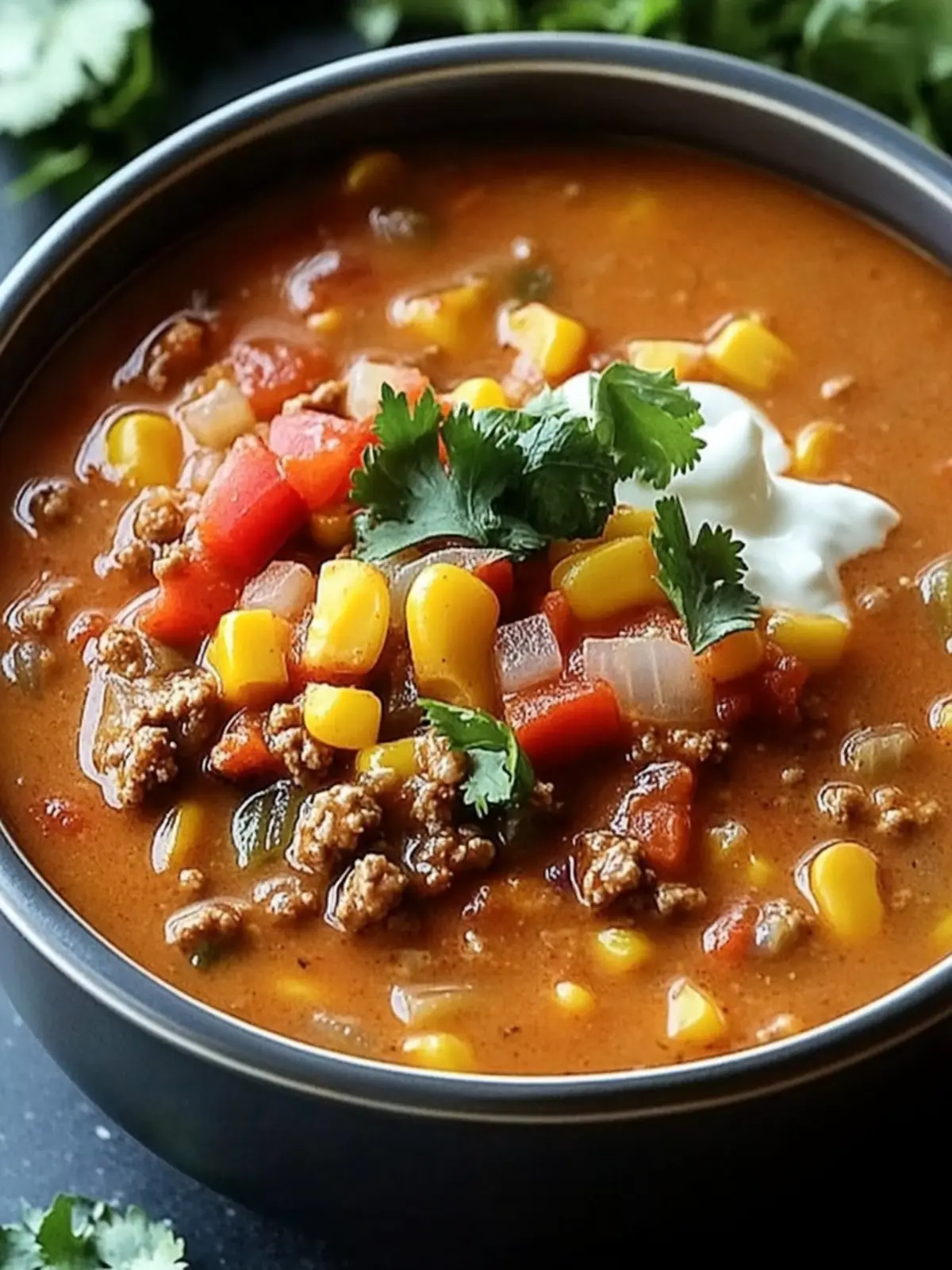 Savor Ground Beef Enchilada Soup for Cozy Family Nights 4 Ground Beef Enchilada Soup