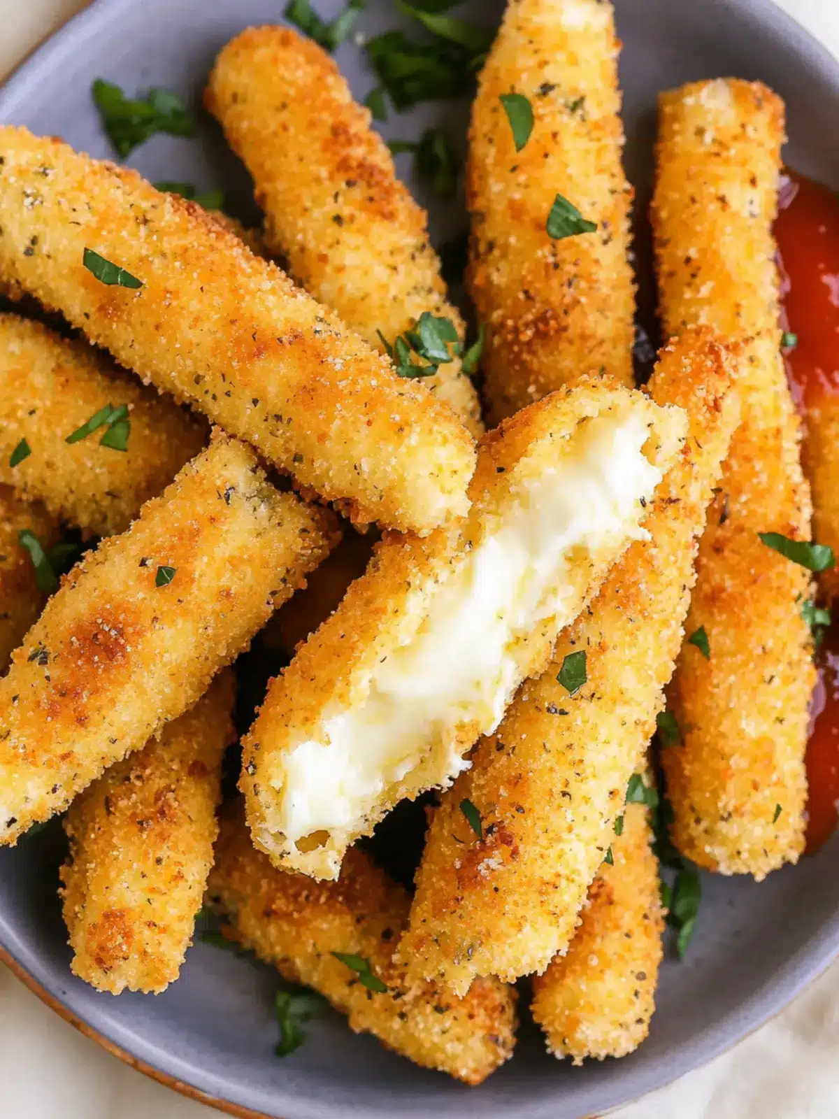 Air Fryer Mozzarella Sticks: Crispy, Cheesy Bliss at Home 4 Air Fryer Mozzarella Sticks