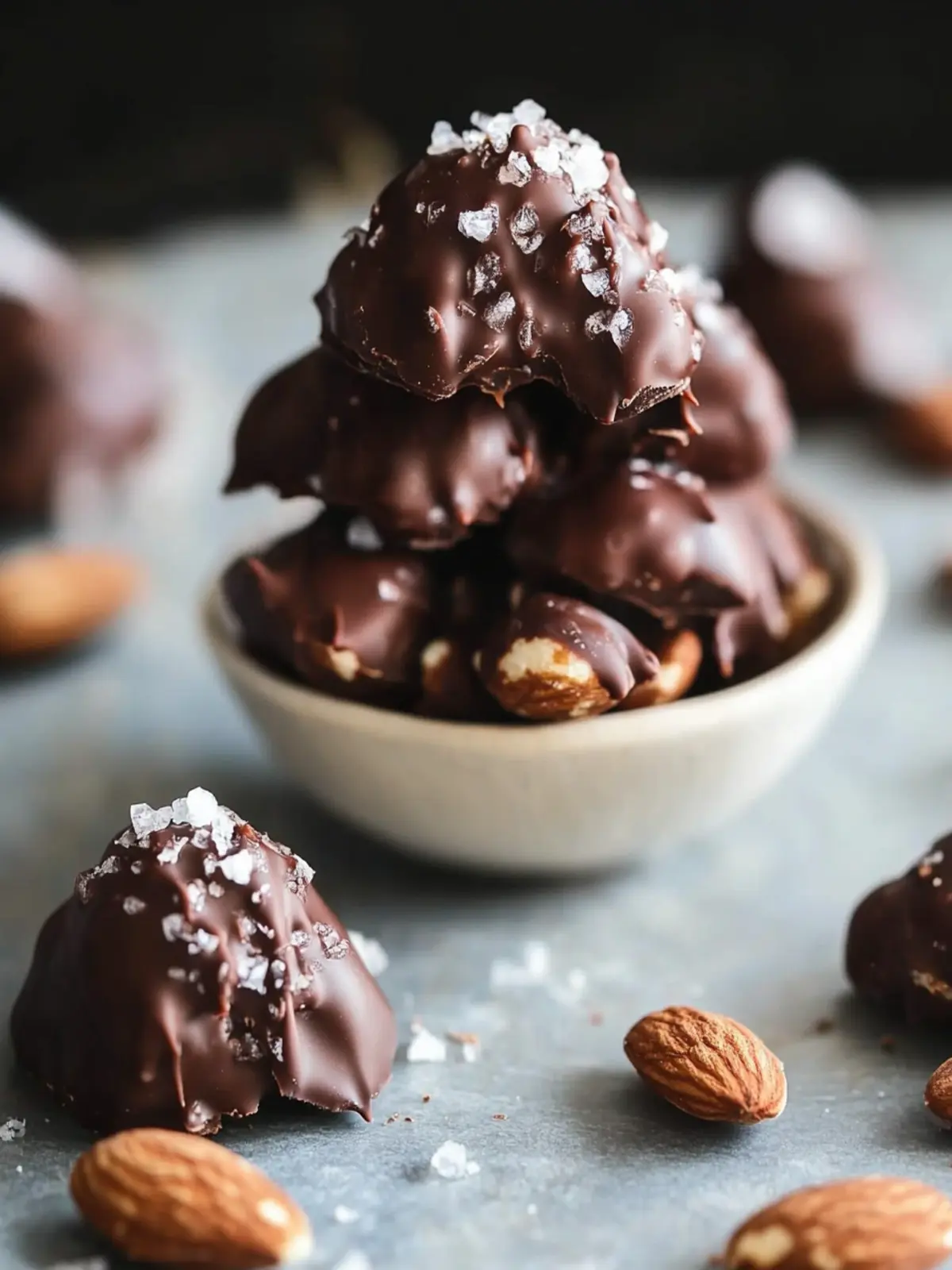 One-Dish Chocolate Cake: Simple, Decadent, and Irresistible 2 Dark Chocolate Nut Clusters with Sea Salt