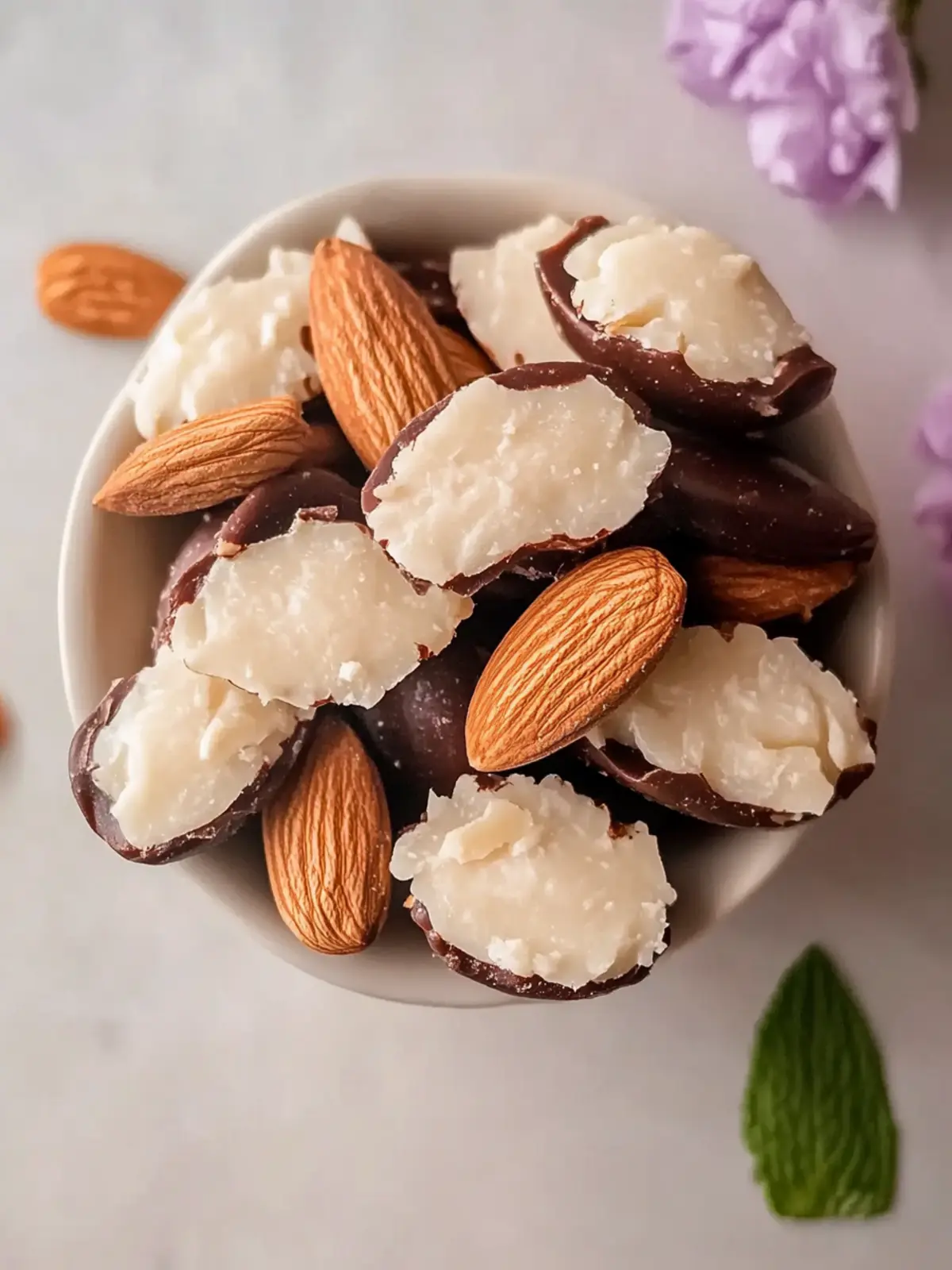 Healthy Almond Joys That Will Satisfy Your Sweet Tooth Guilt-Free 3 Healthy Almond Joys