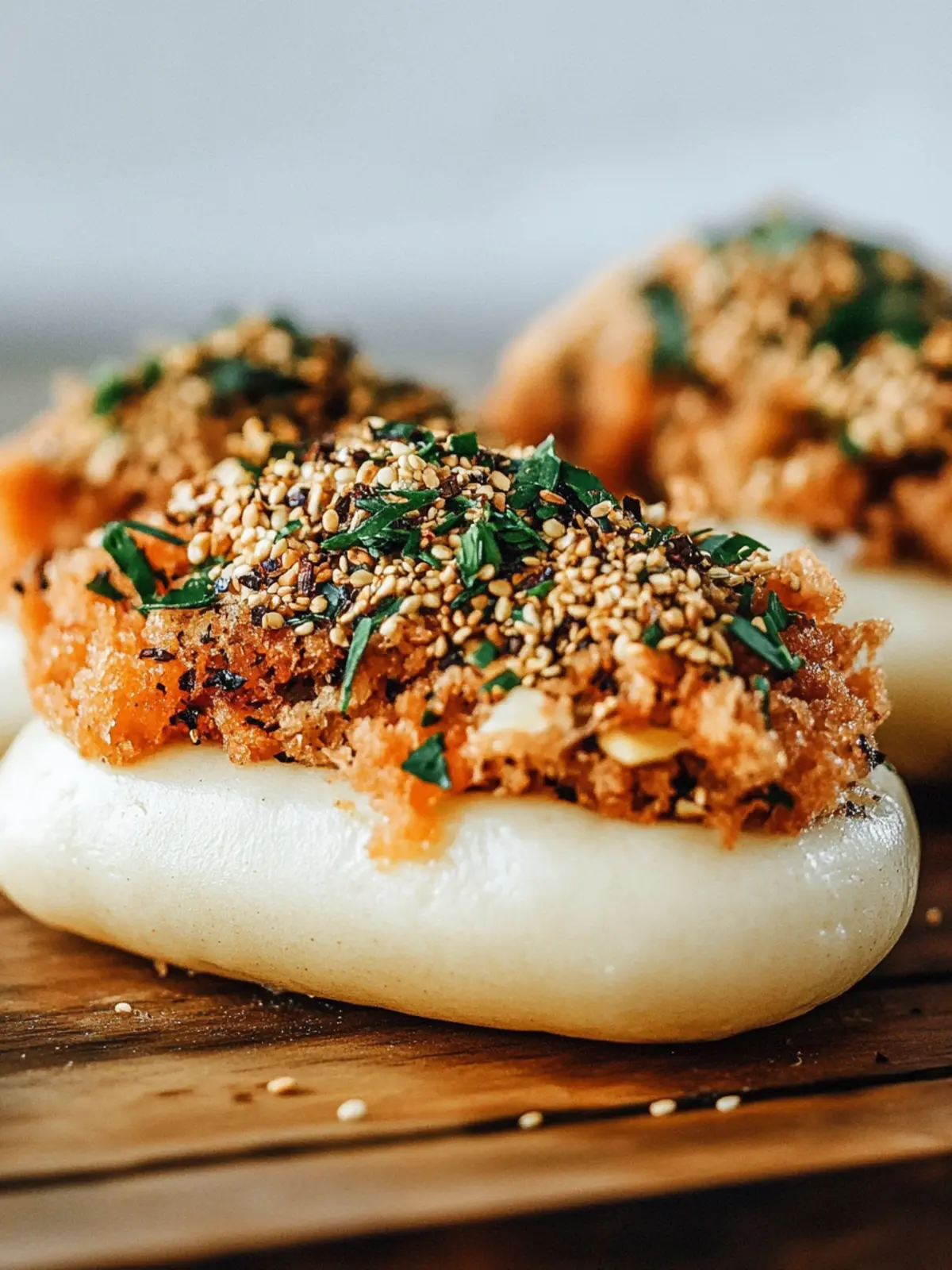 Pork Floss Furikake Buns: Your New Favorite Snack Delight 3 Pork Floss (Rousong) Furikake Buns