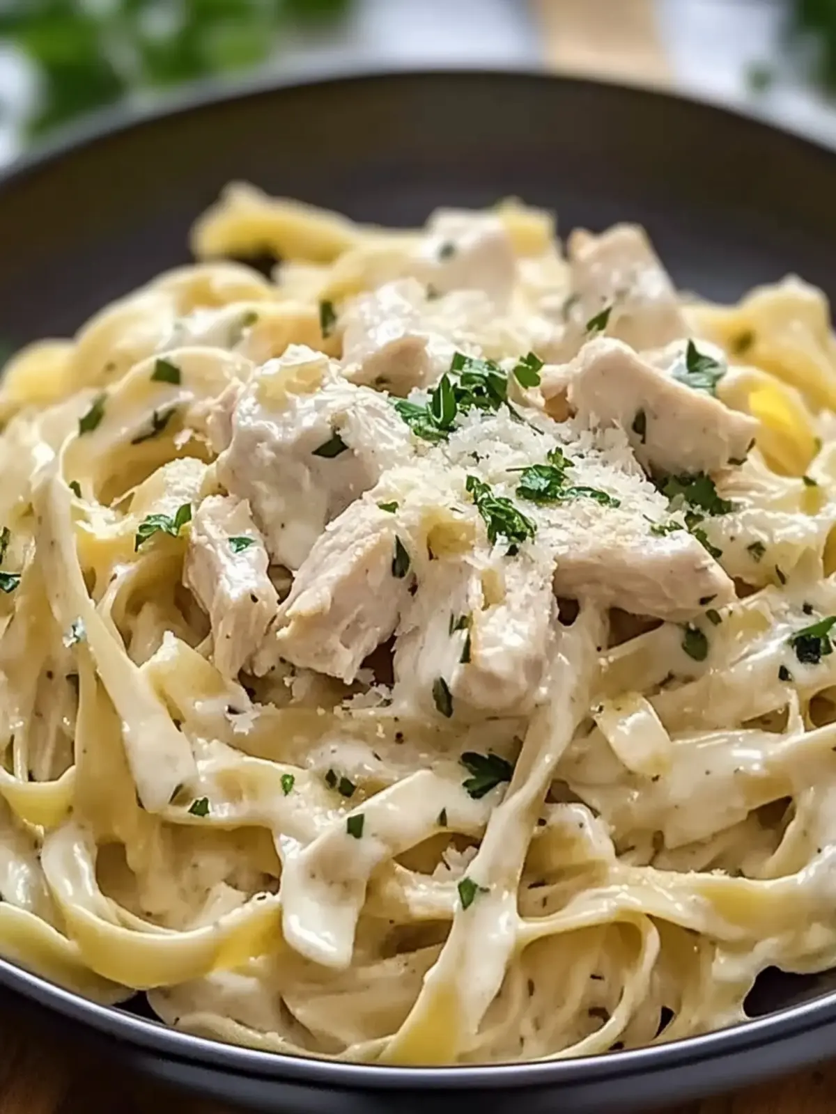 Creamy Chicken Fettuccine Alfredo: Comfort Food in Minutes 4 Chicken Fettuccine Alfredo