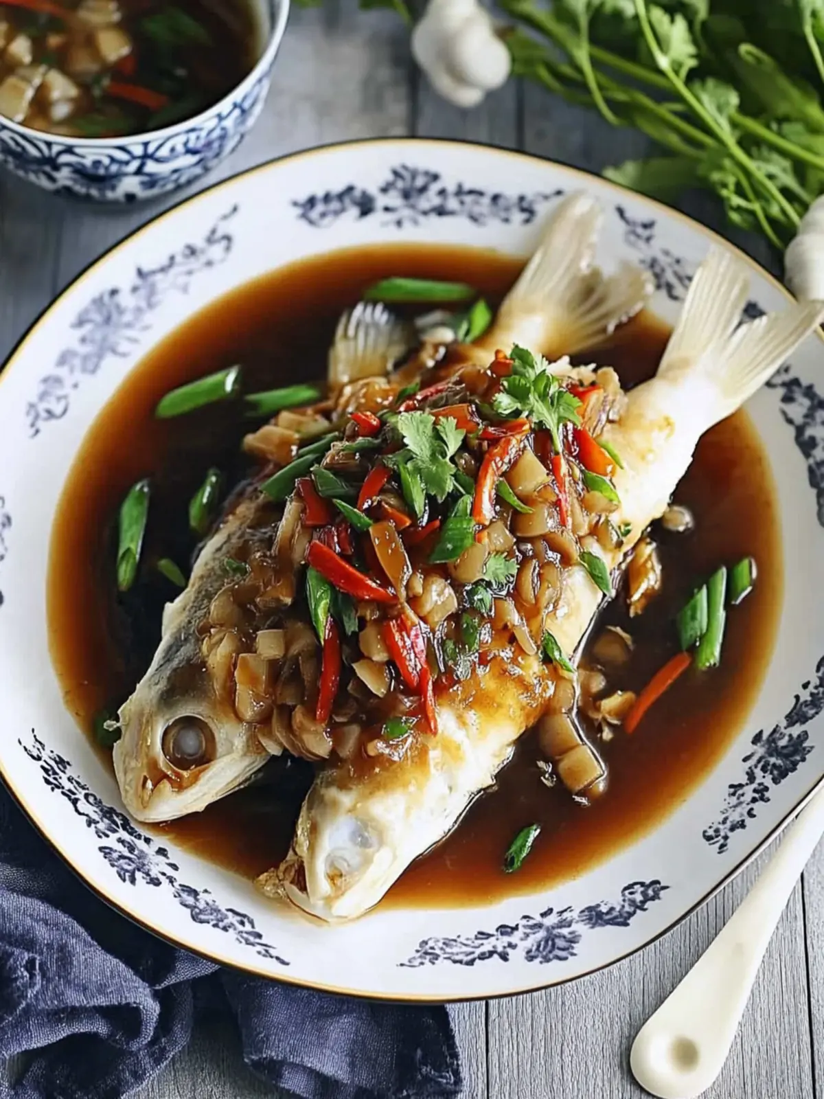 Savory Steamed Fish with Black Bean Sauce in 20 Minutes 3 Steamed Fish with Black Bean Sauce