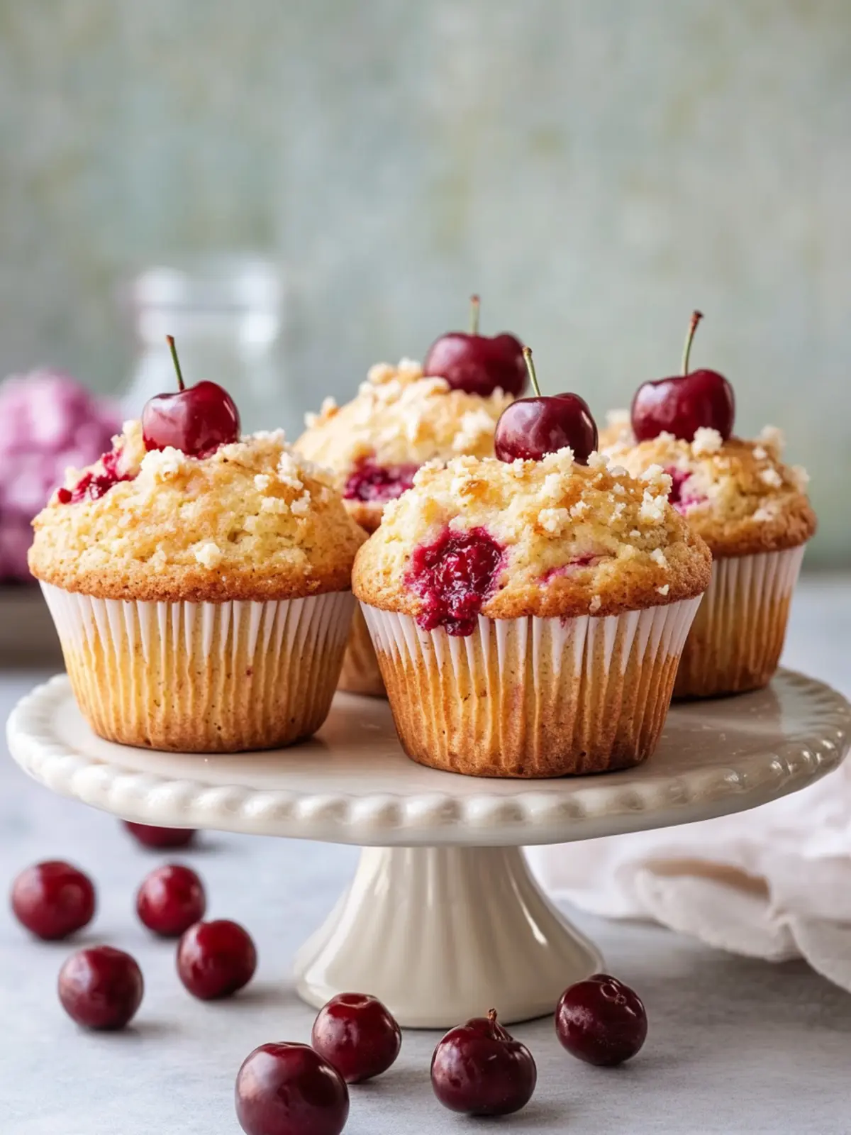 Juicy Cherry Muffins Bakery-Style Delight at Home 2 Cherry Muffins