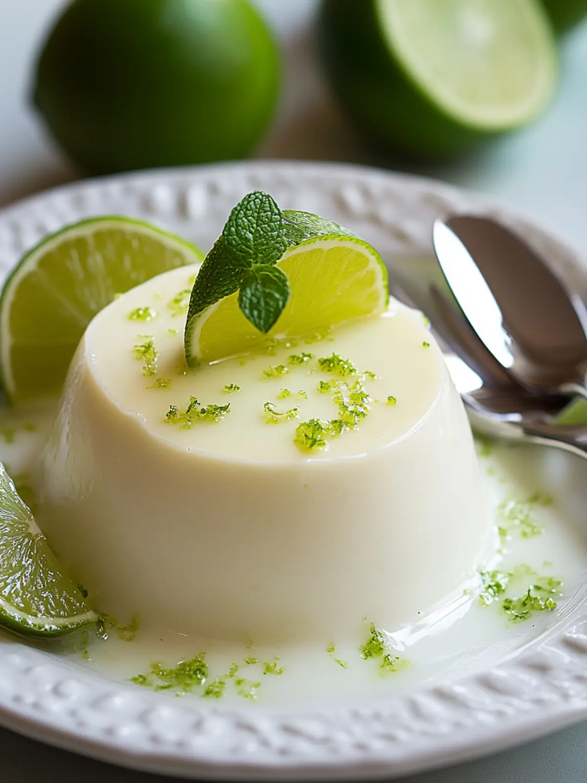 Key Lime Coconut Panna Cotta Your Tropical Escape Awaits 2 Key Lime Coconut Panna Cotta