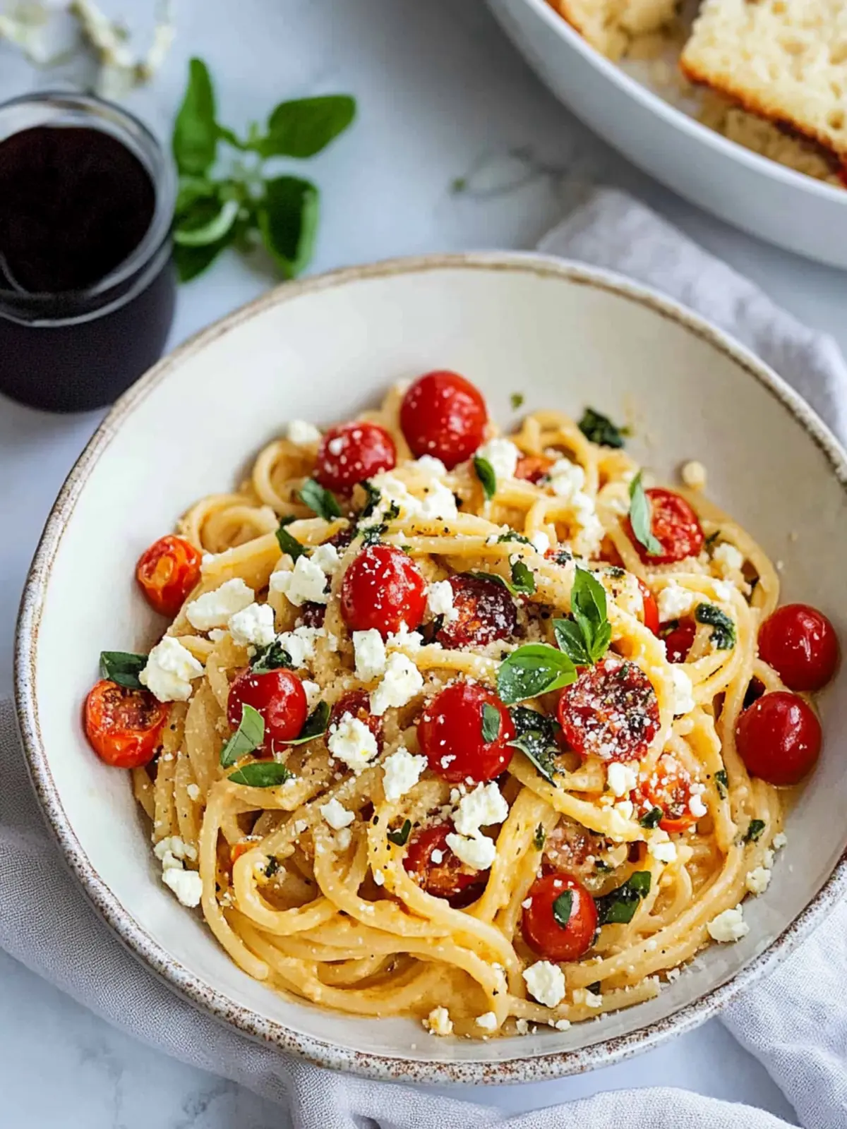 Mouthwatering Feta Cherry Tomato Pasta in Just 40 Minutes 4 Feta Cherry Tomato Pasta