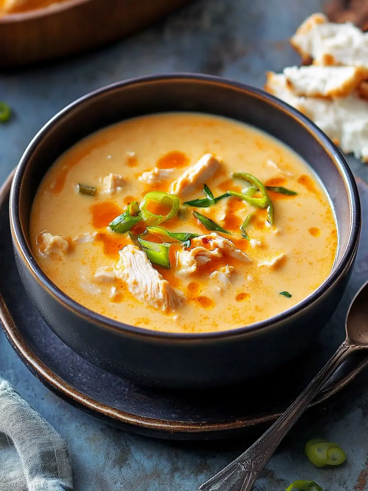 Buffalo Chicken Wing Soup That'll Warm Your Soul 3 Buffalo Chicken Wing Soup