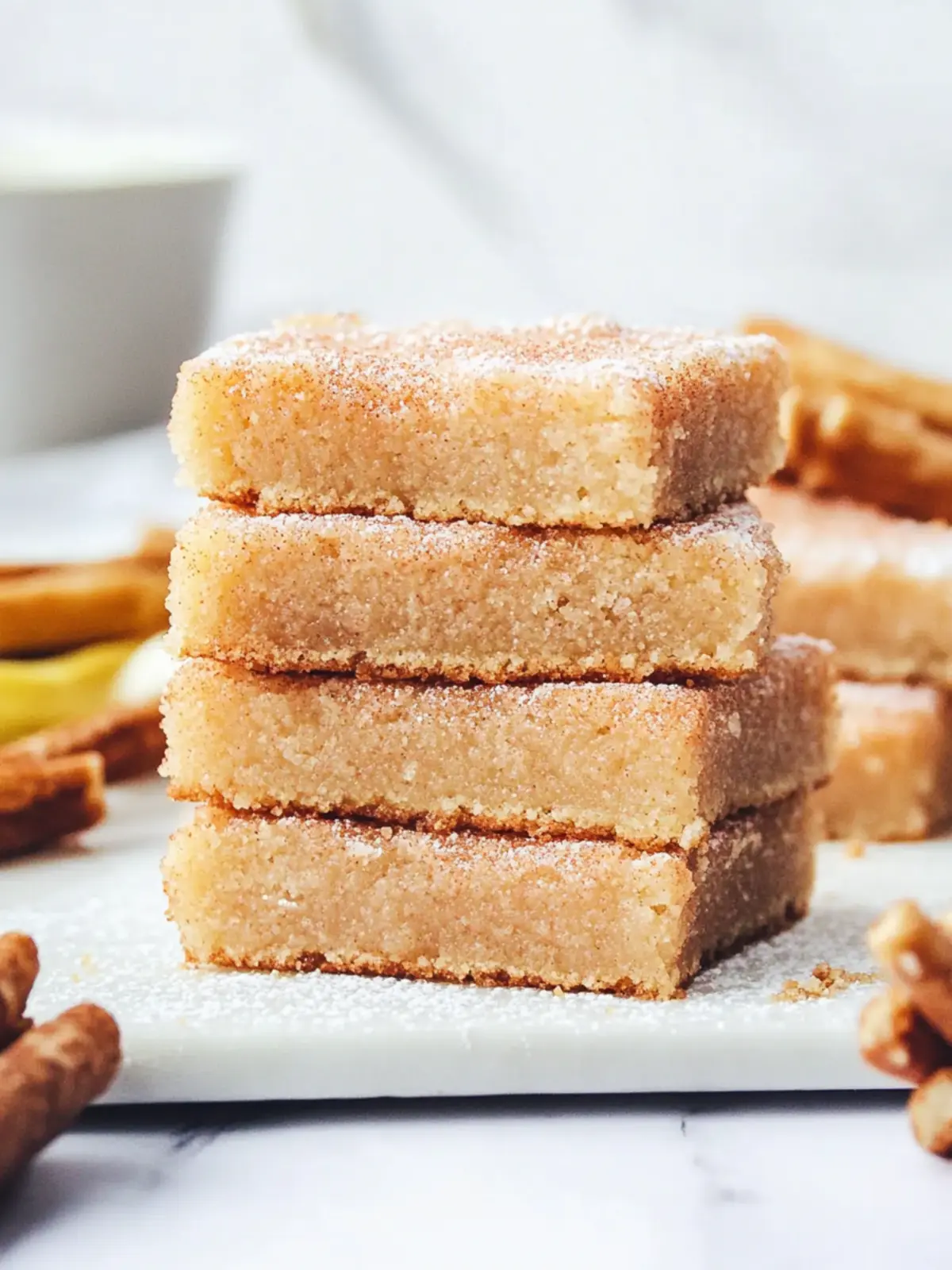 Decadent Churro Bars Perfect for Your Next Celebration 4 Churro Bars