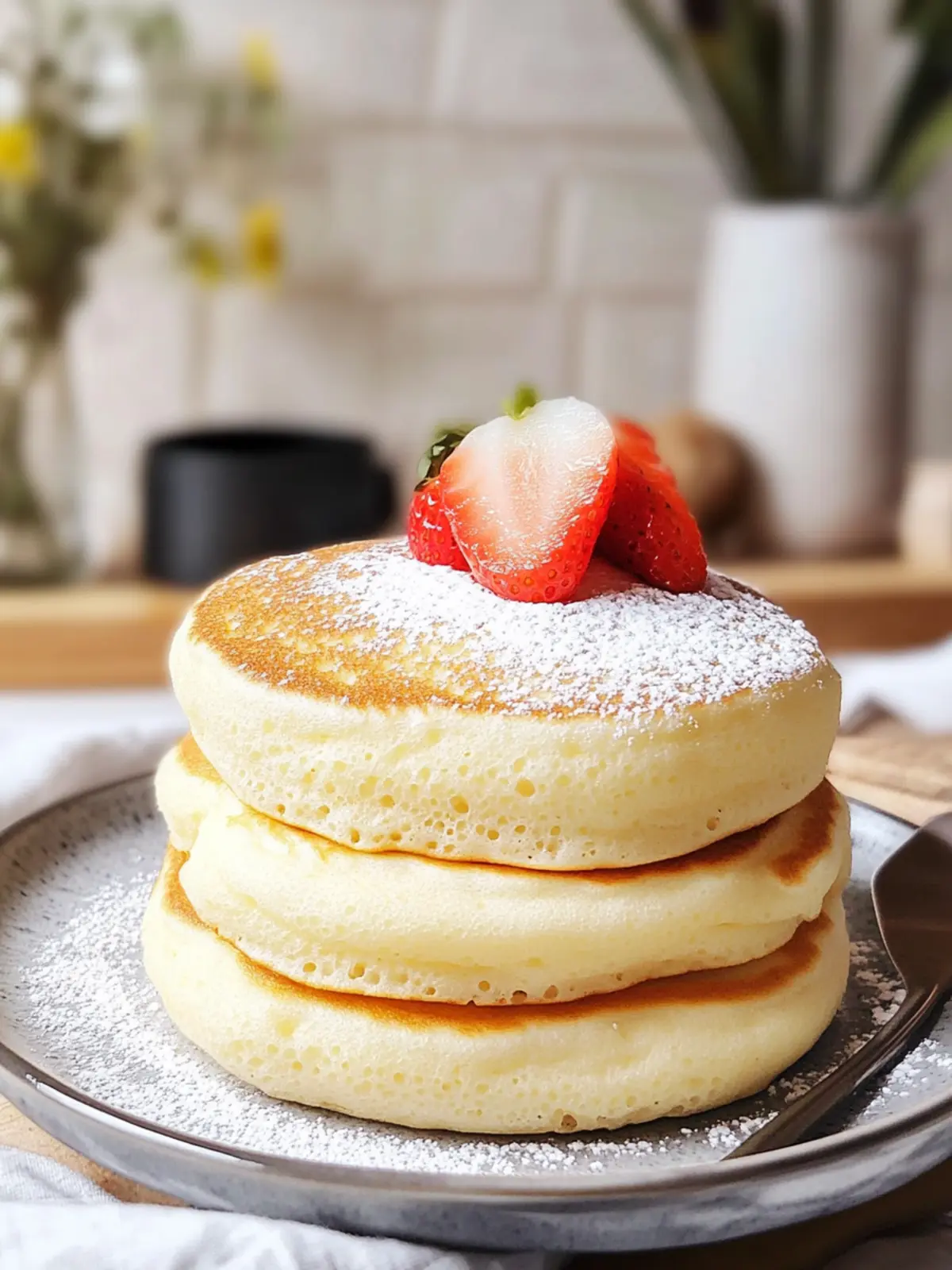 Fluffy Japanese Soufflé Pancakes for a Dreamy Breakfast Delight 2 Fluffy Japanese Soufflé Pancakes