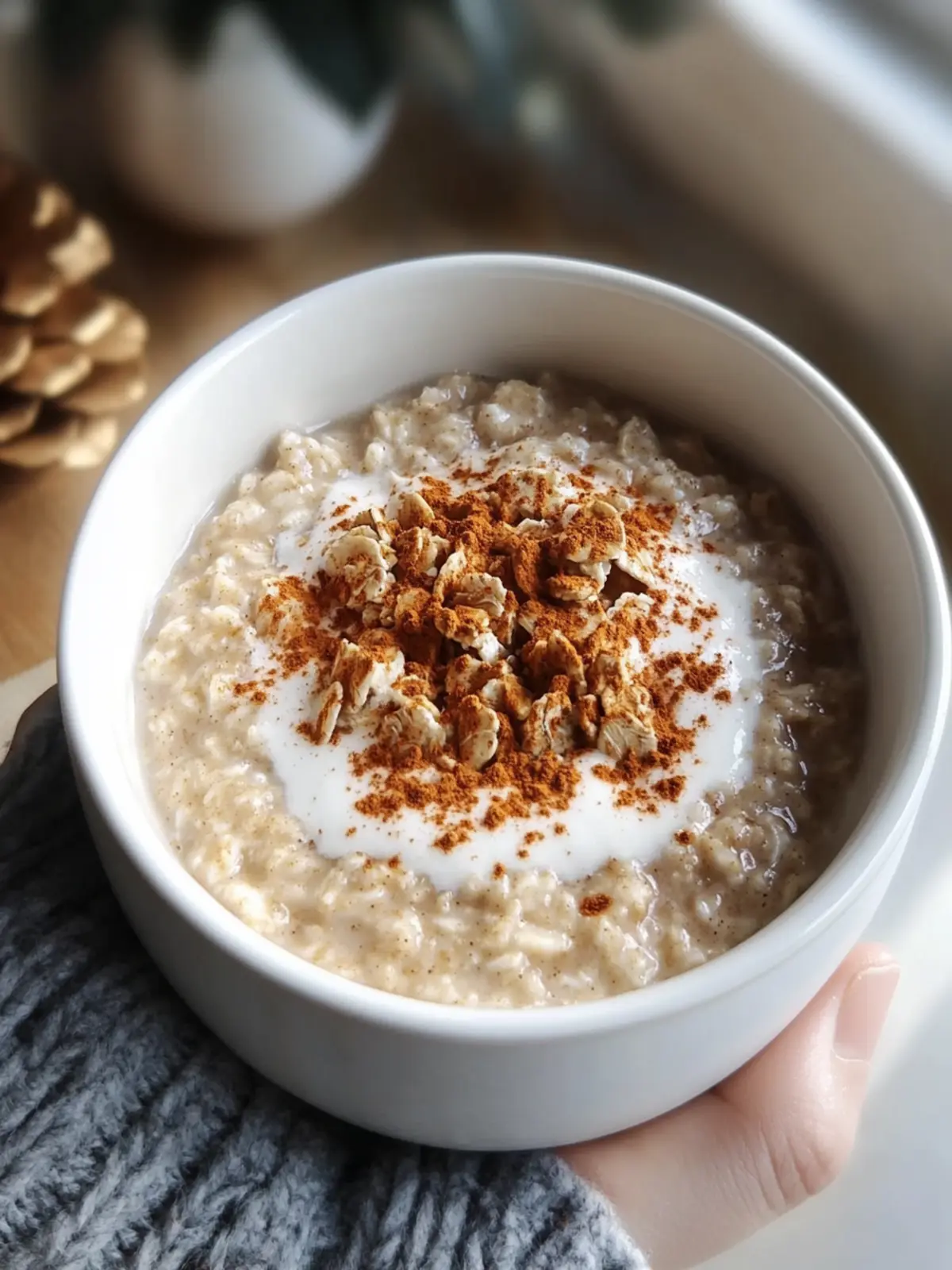 Cozy Up with Slow Cooker Gingerbread Oatmeal Delight 3 Slow Cooker Gingerbread Oatmeal