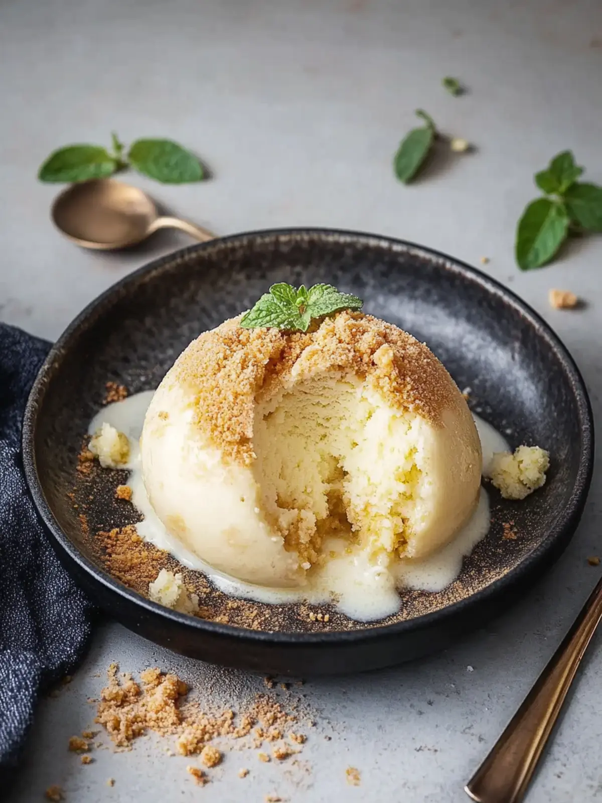 Delicious Turkish Semolina Halva with Ice Cream in 30 Minutes 4 Turkish Semolina Halva with Ice Cream