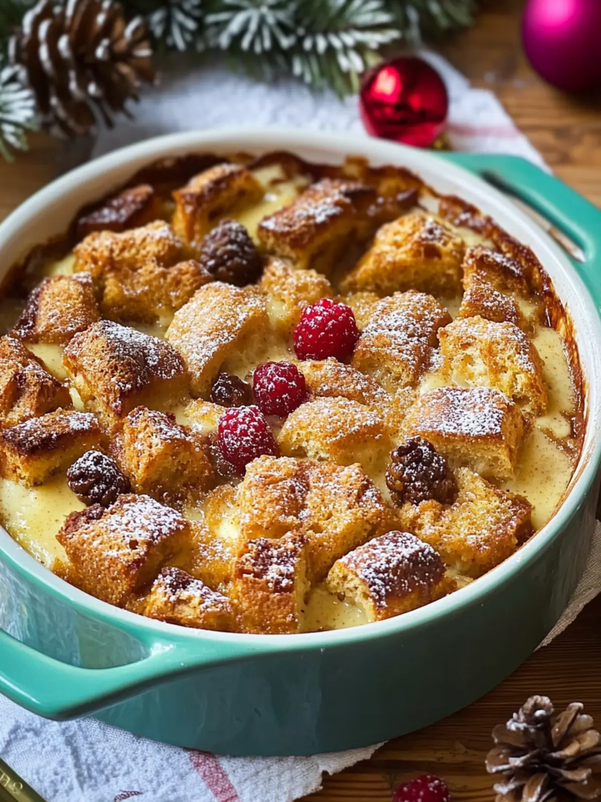 Cozy Up with Eggnog Bread Pudding for Holiday Bliss 2 Eggnog Bread Pudding