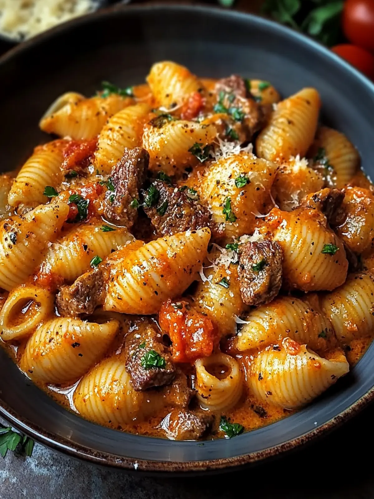 Creamy Paprika Steak Shells: Quick Comfort in Every Bite 4 Creamy Paprika Steak Shells