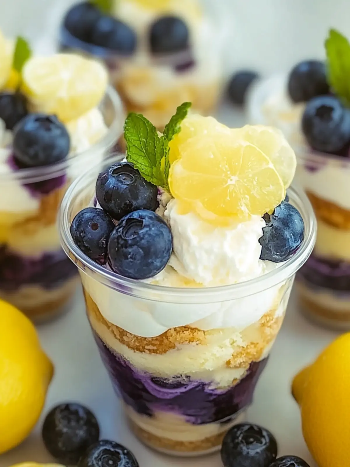 Brighten Your Day with Blueberry Lemon Trifles Delight 3 Blueberry Lemon Trifles