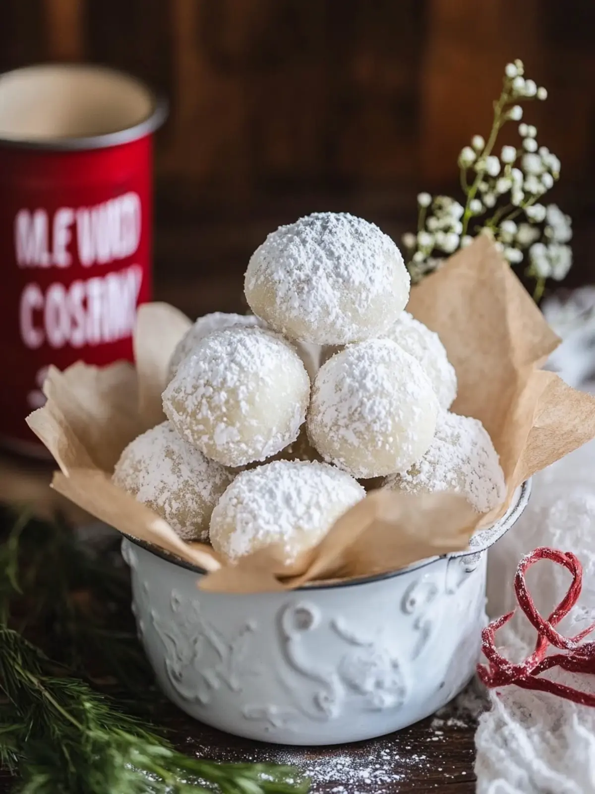 Delicious Almond Snowball Cookies for a Perfect Holiday Treat 3 Almond Snowball Cookies