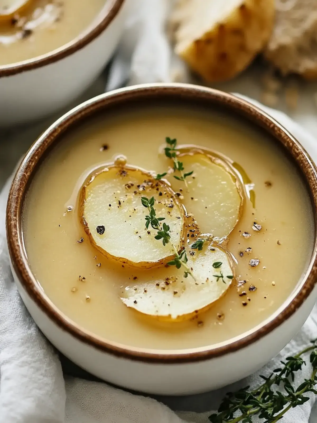 Caramelized Onion and Potato Soup for Cozy Nights In 3 Caramelized Onion and Potato Soup