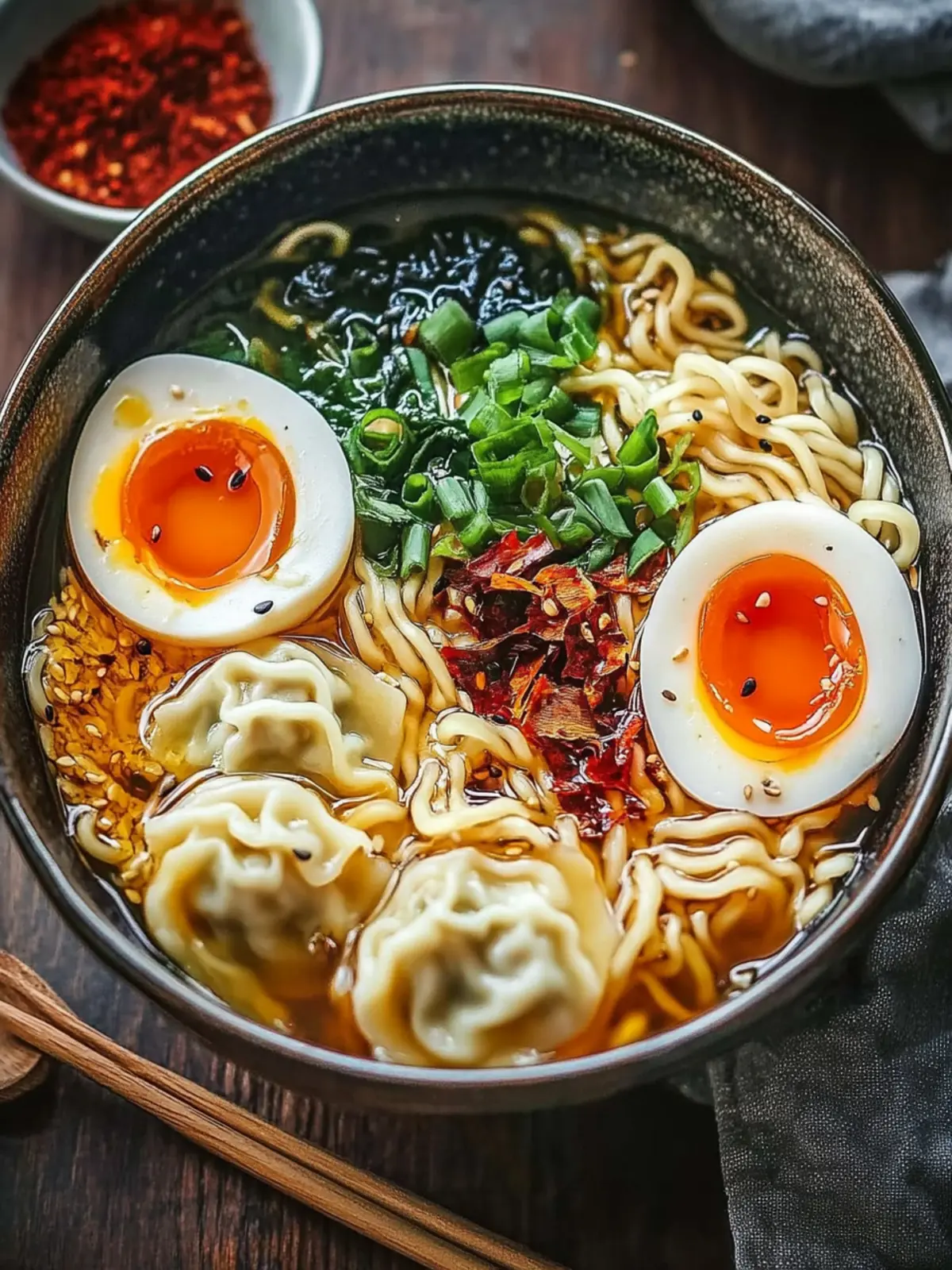 Dumpling Ramen Bowl: Your Cozy, Customizable Comfort Food 2 Dumpling Ramen Bowl