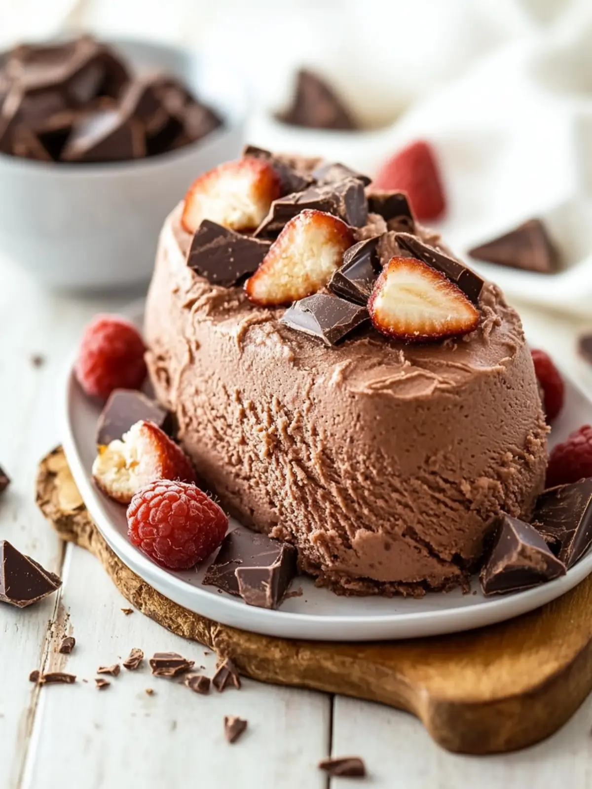 Decadent Chocolate Semifreddo: Simple Summer Indulgence 4 Chocolate Semifreddo
