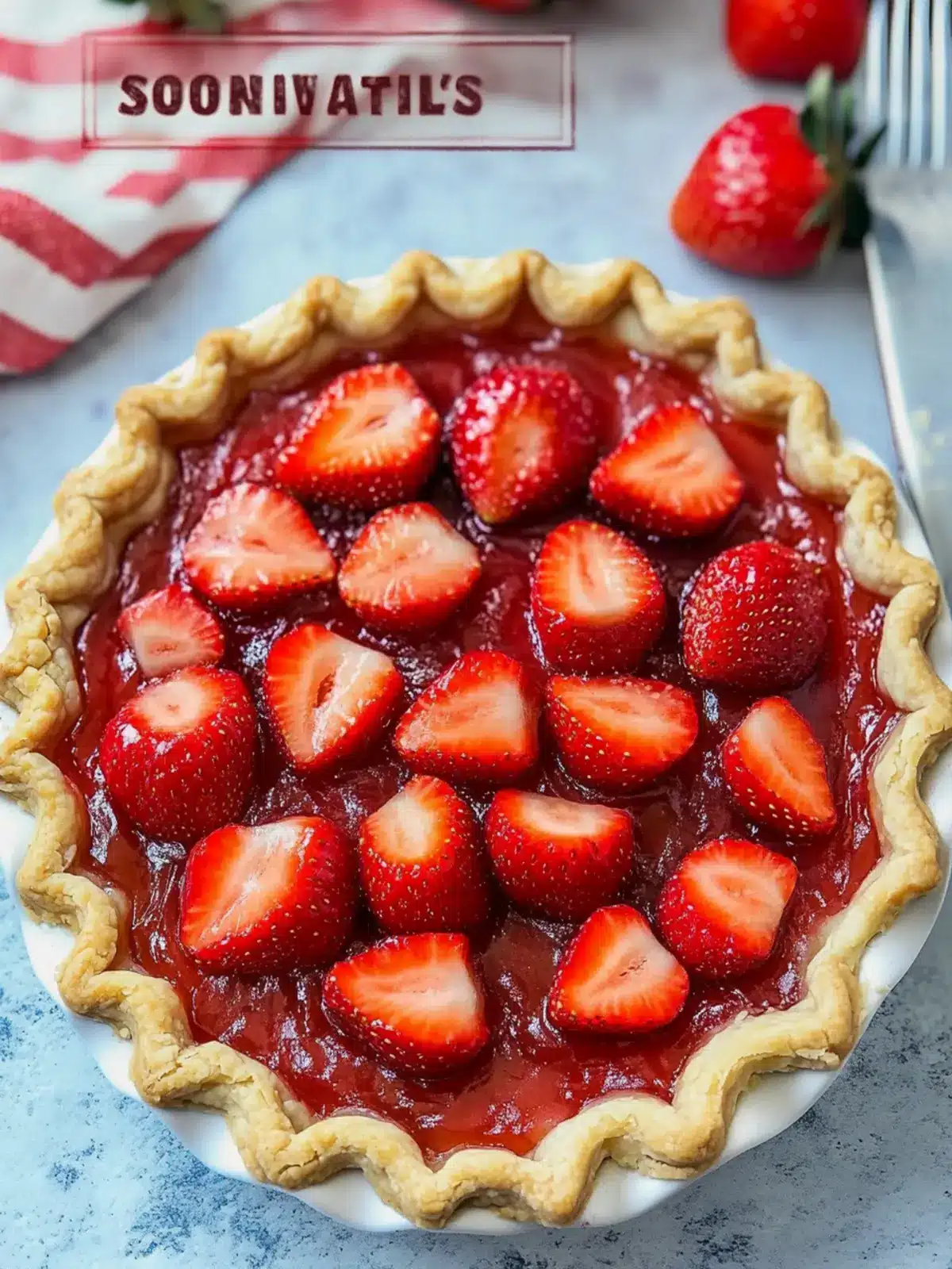 Delicious Copycat Shoney's Strawberry Pie Recipe You'll Love 4 Copycat Shoney s Strawberry Pie Recipe