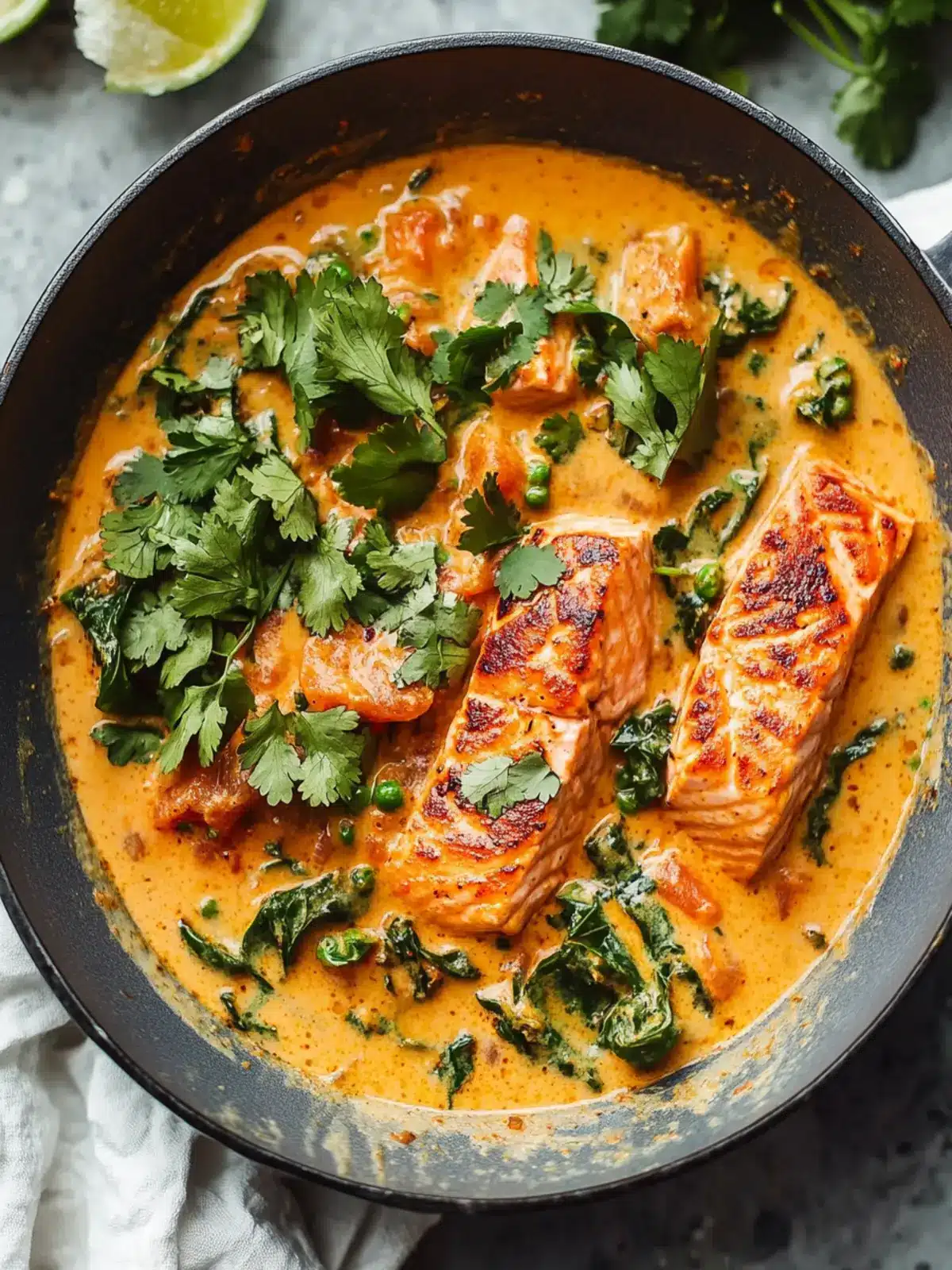 Savory Salmon Coconut Curry for a Quick Thai Delight 4 Salmon Coconut Curry