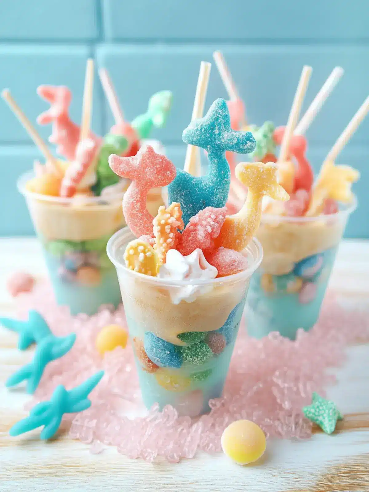 Create Colorful Sea Life Candy Cups for Your Next Party 4 Sea Life Candy Cups